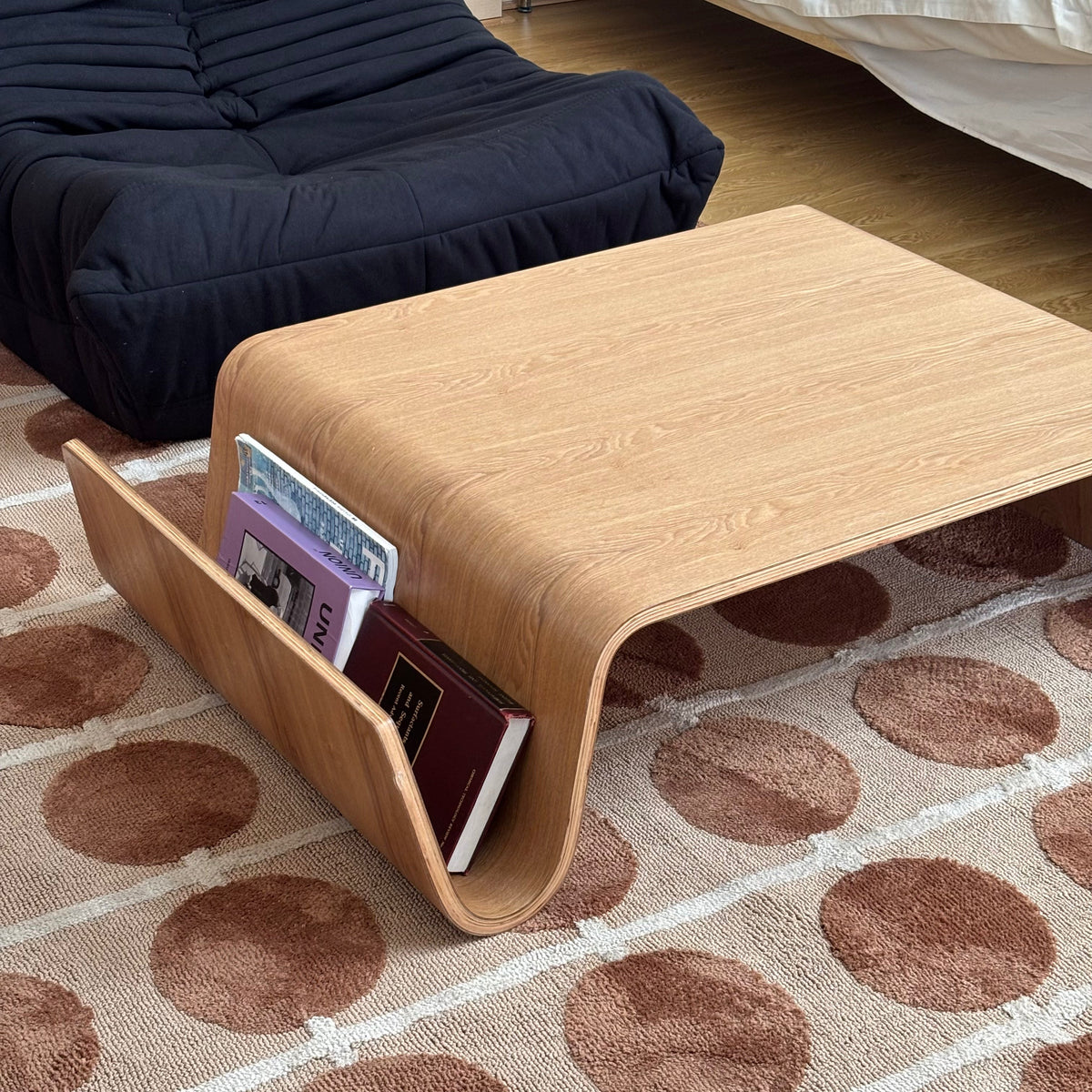 モミ古材 × ブラックスチール ネストテーブル S&Mセット TABLE