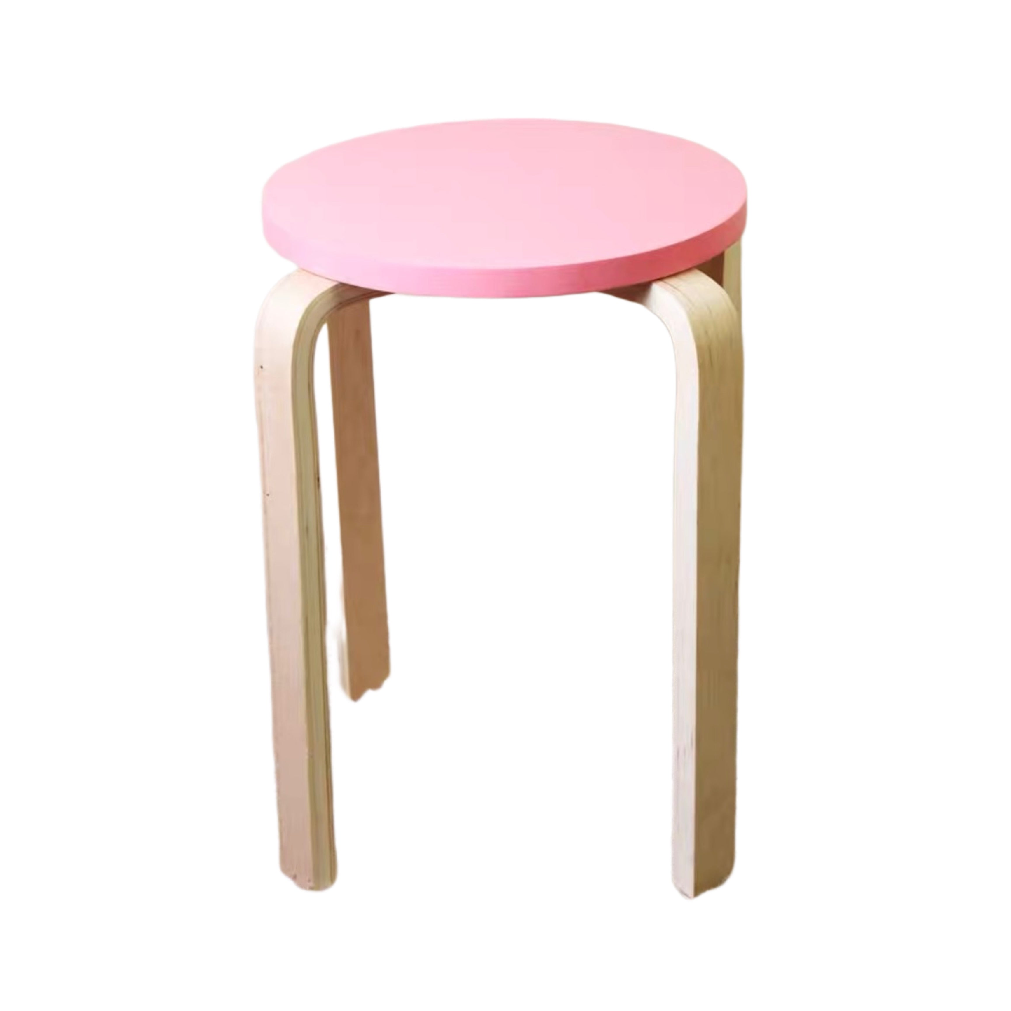 C53 Wood colorful stool