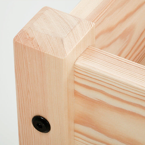 【Market B】FRUGA Wood modern bed -シングル-