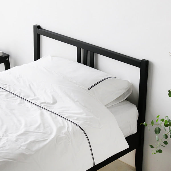 【Market B】FRUGA Wood modern bed -シングル-