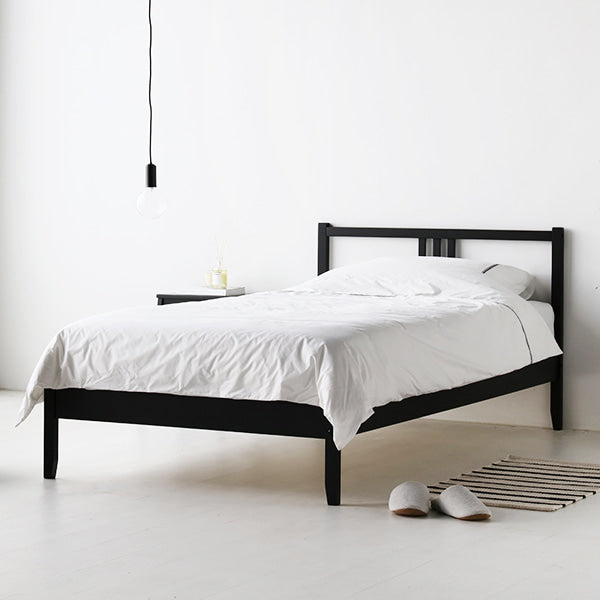 【Market B】FRUGA Wood modern bed -シングル-