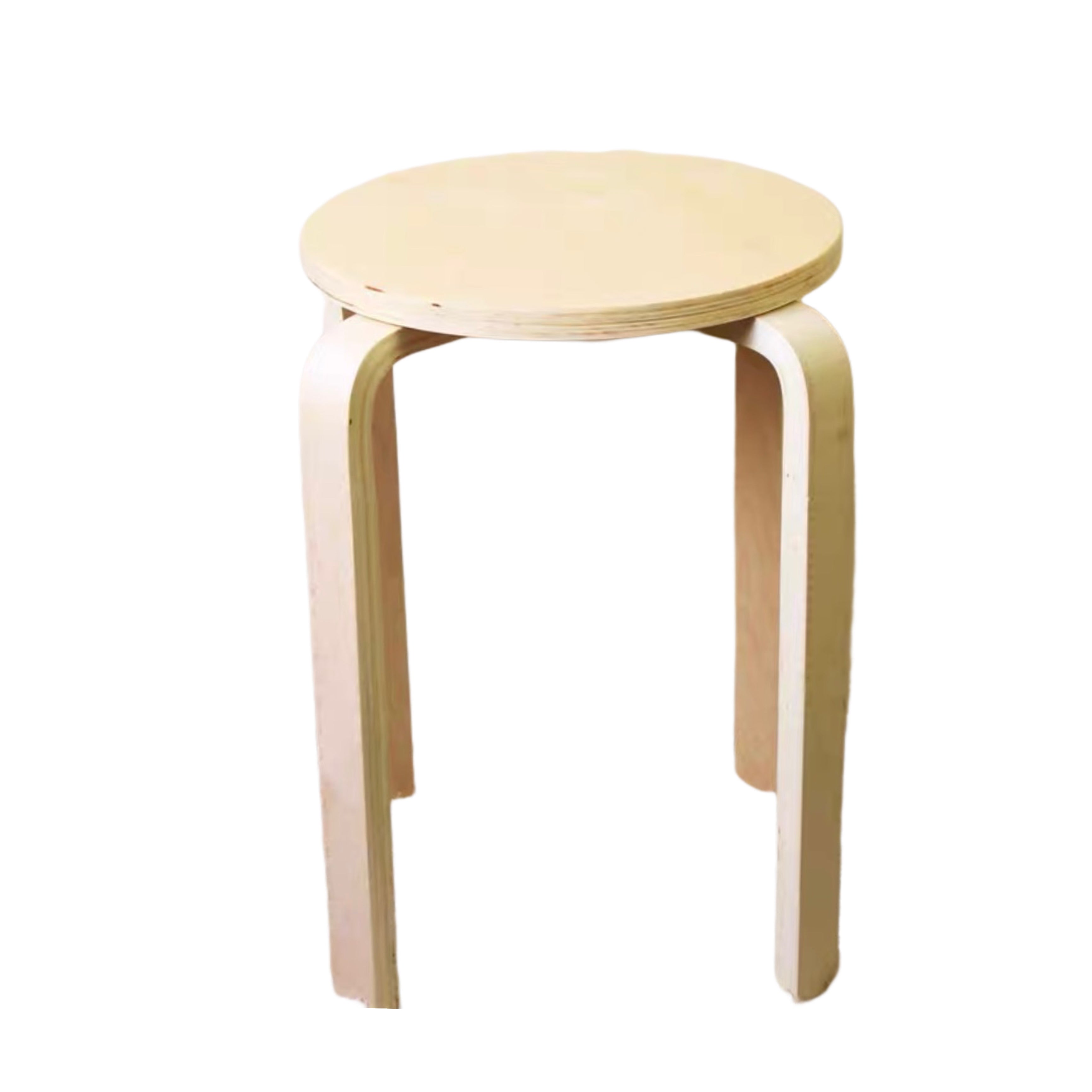 C53 Wood colorful stool