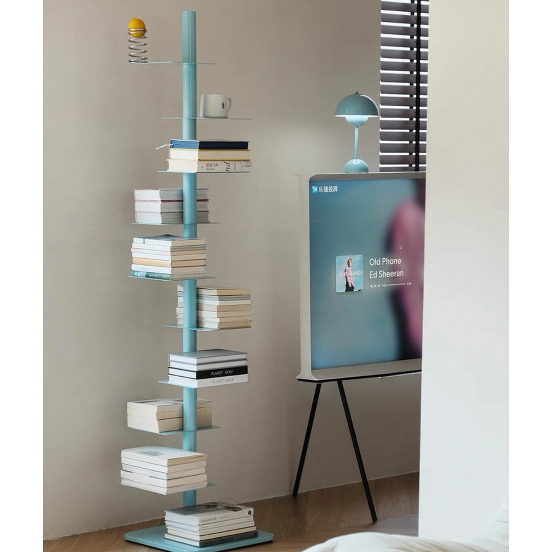 Rotate tower shelf