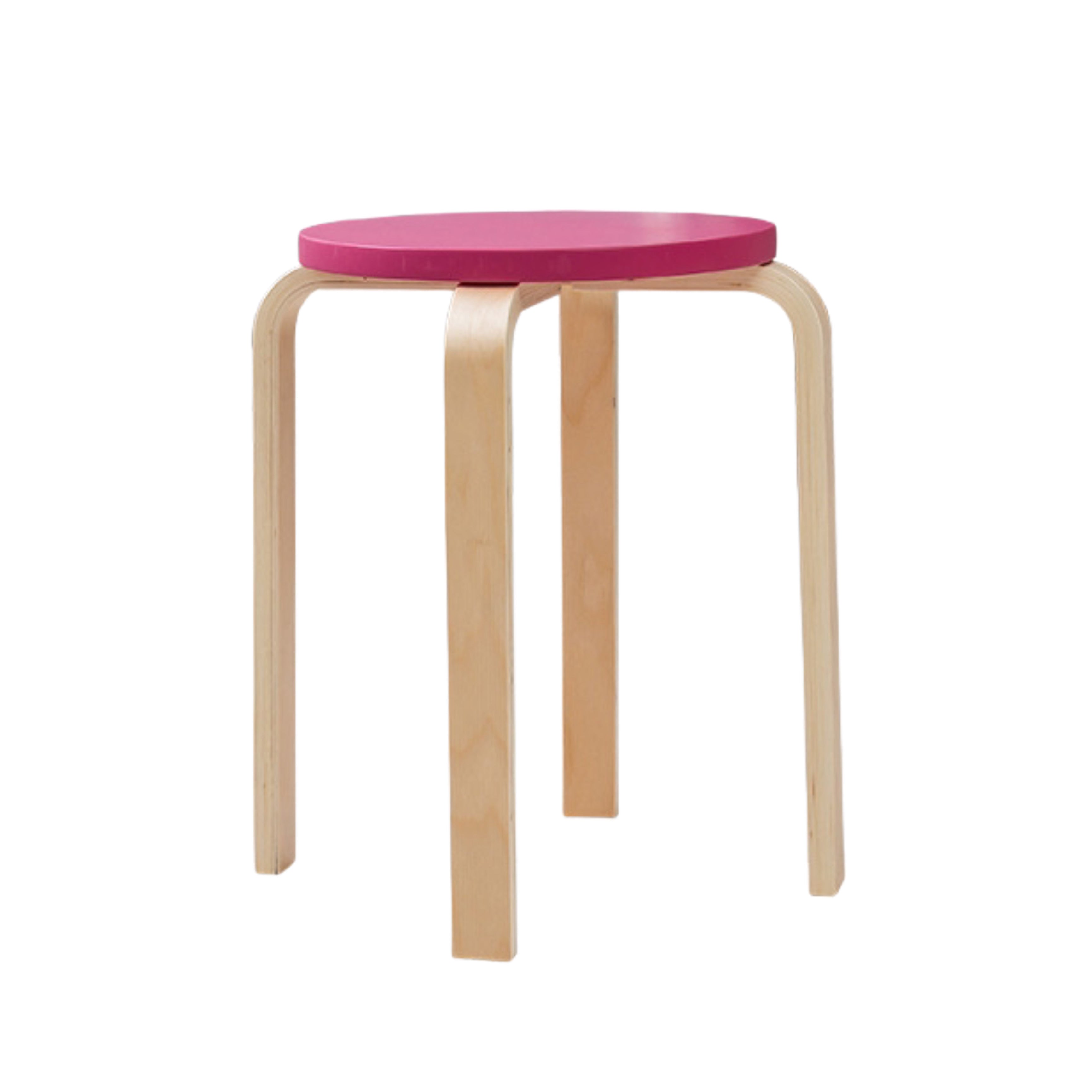 C53 Wood colorful stool