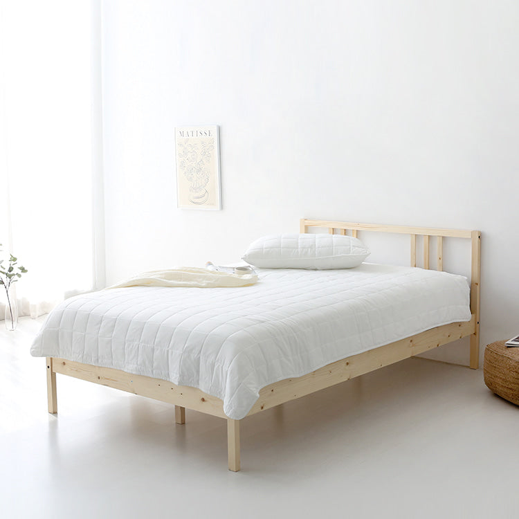 【Market B】FRUGA Wood modern bed -スーパーシングル-