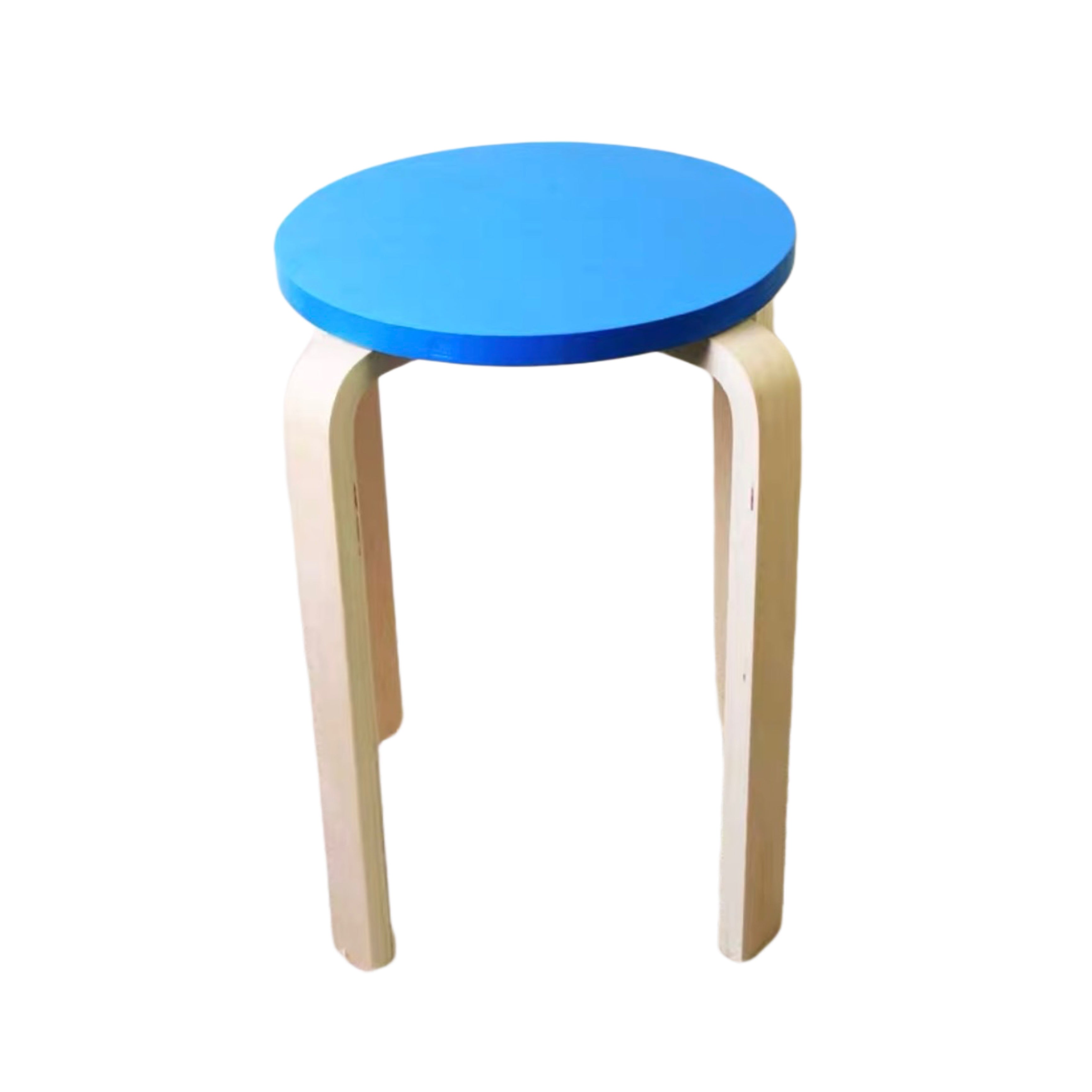 C53 Wood colorful stool