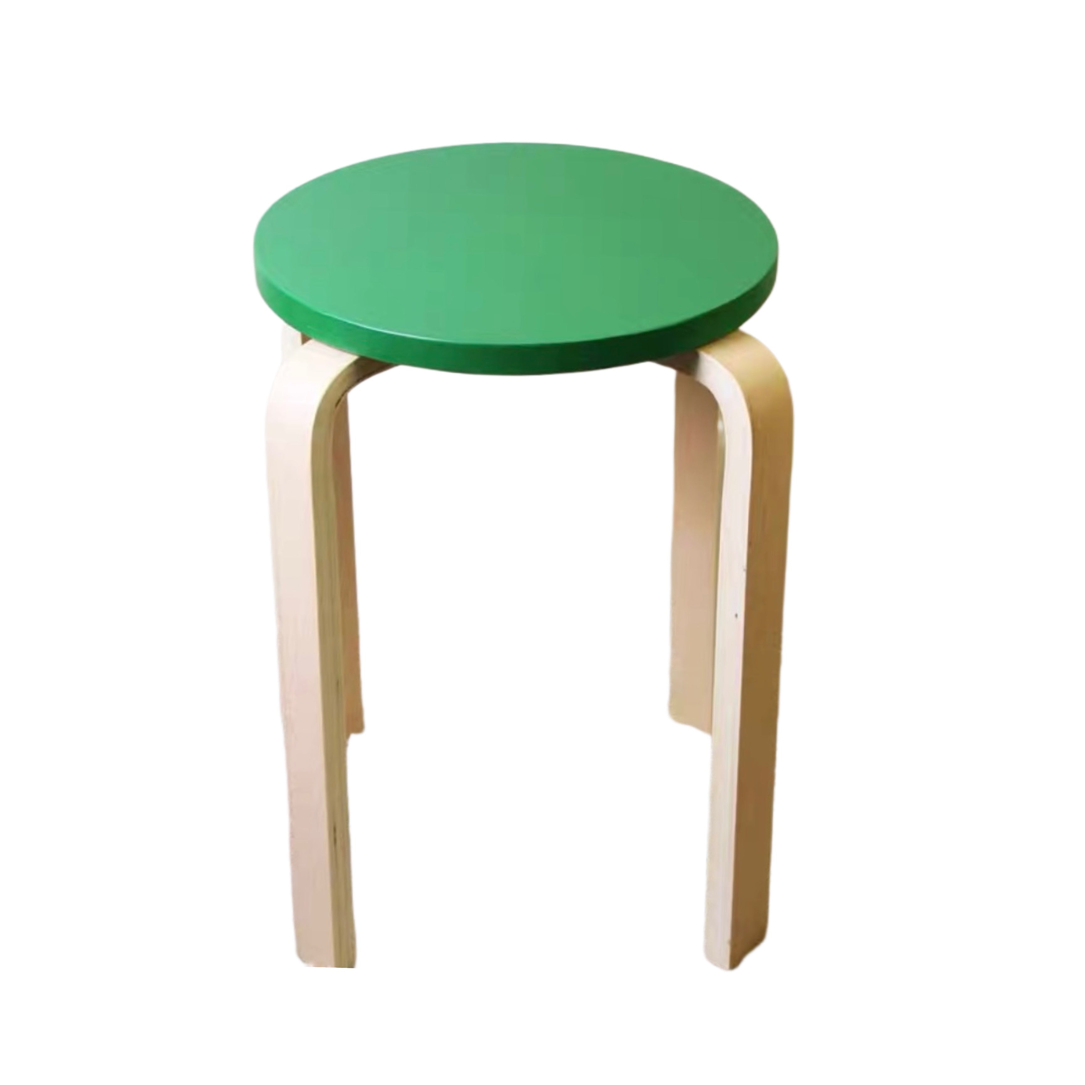 C53 Wood colorful stool