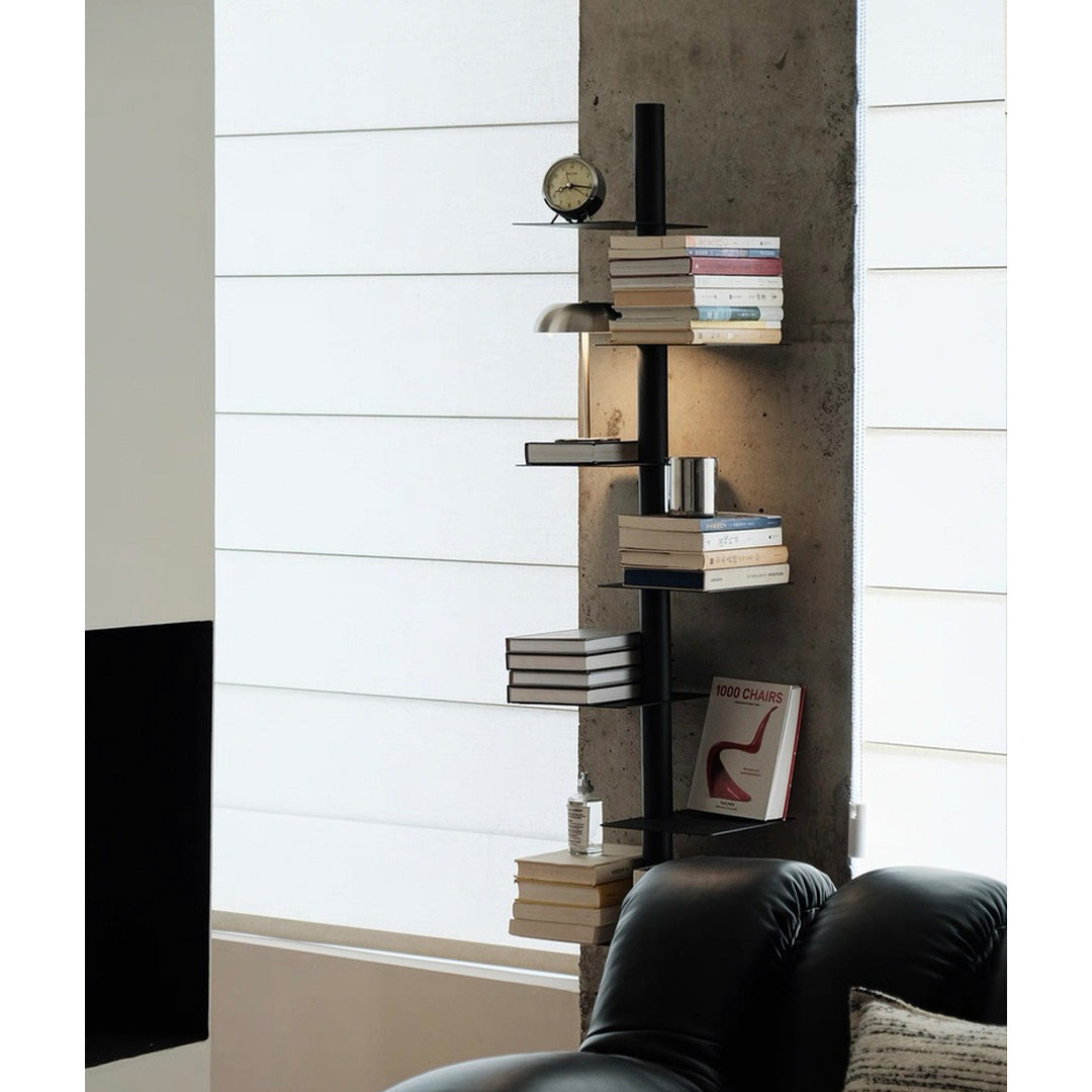 Rotate tower shelf