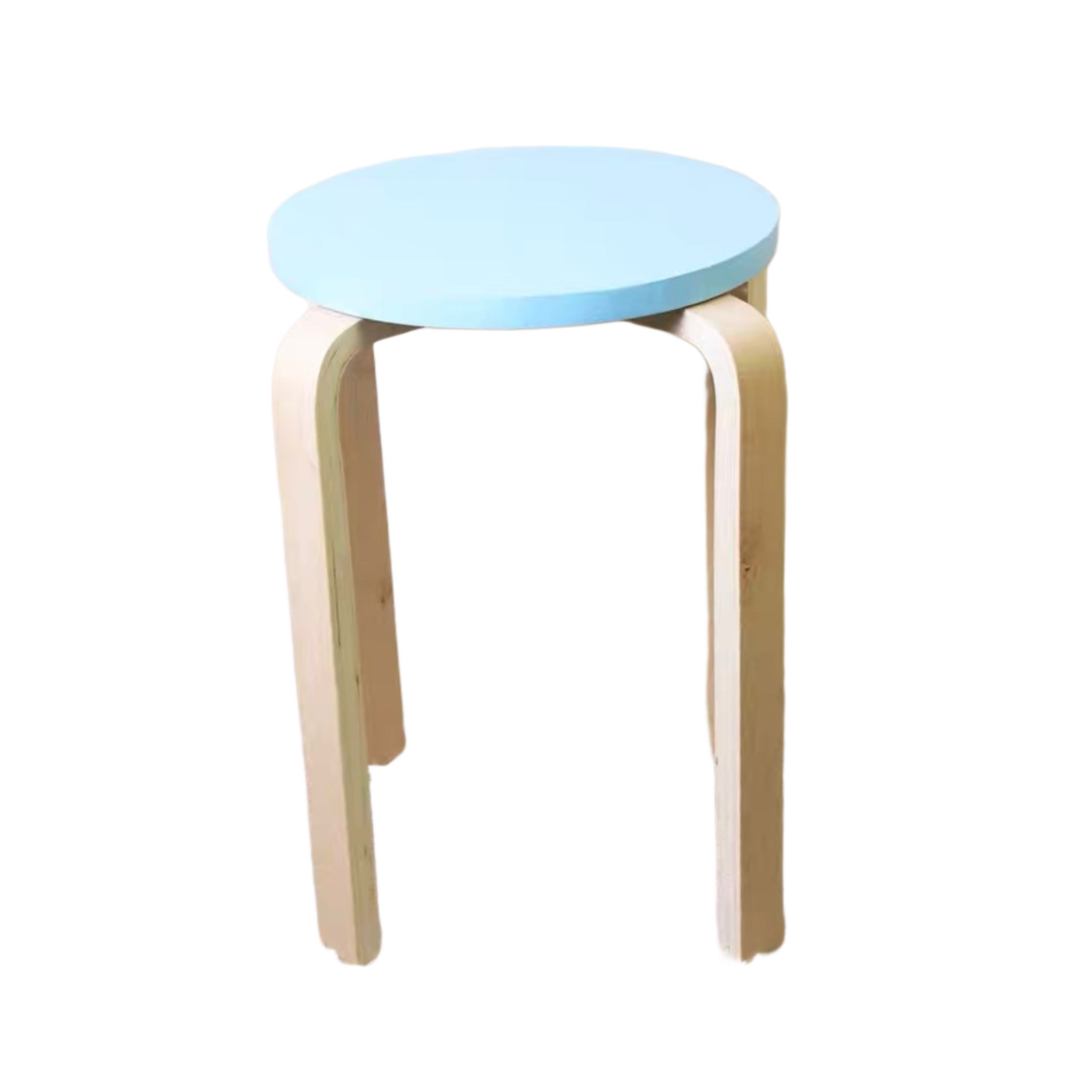 C53 Wood colorful stool
