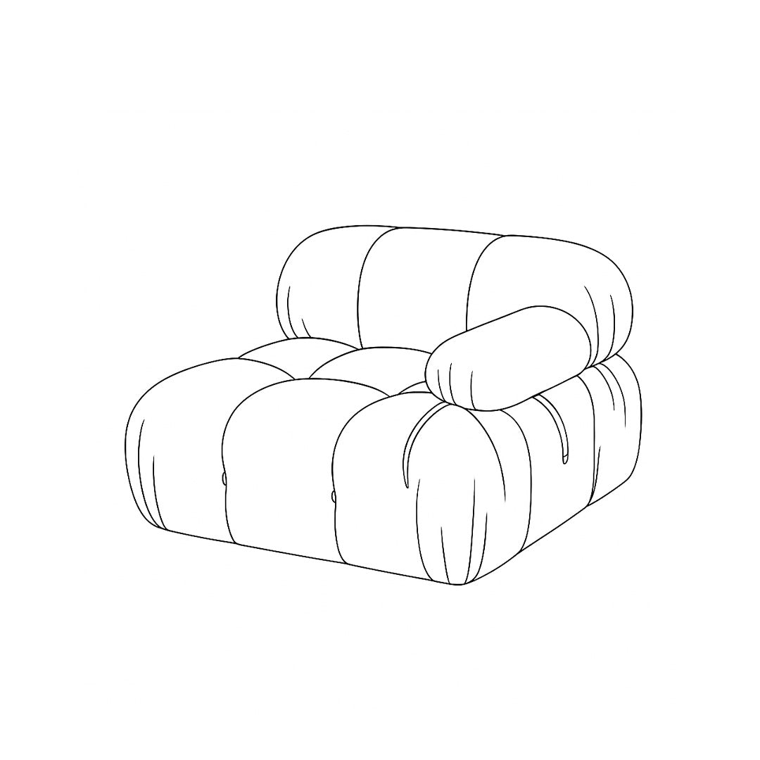 Cloud modular sofa
