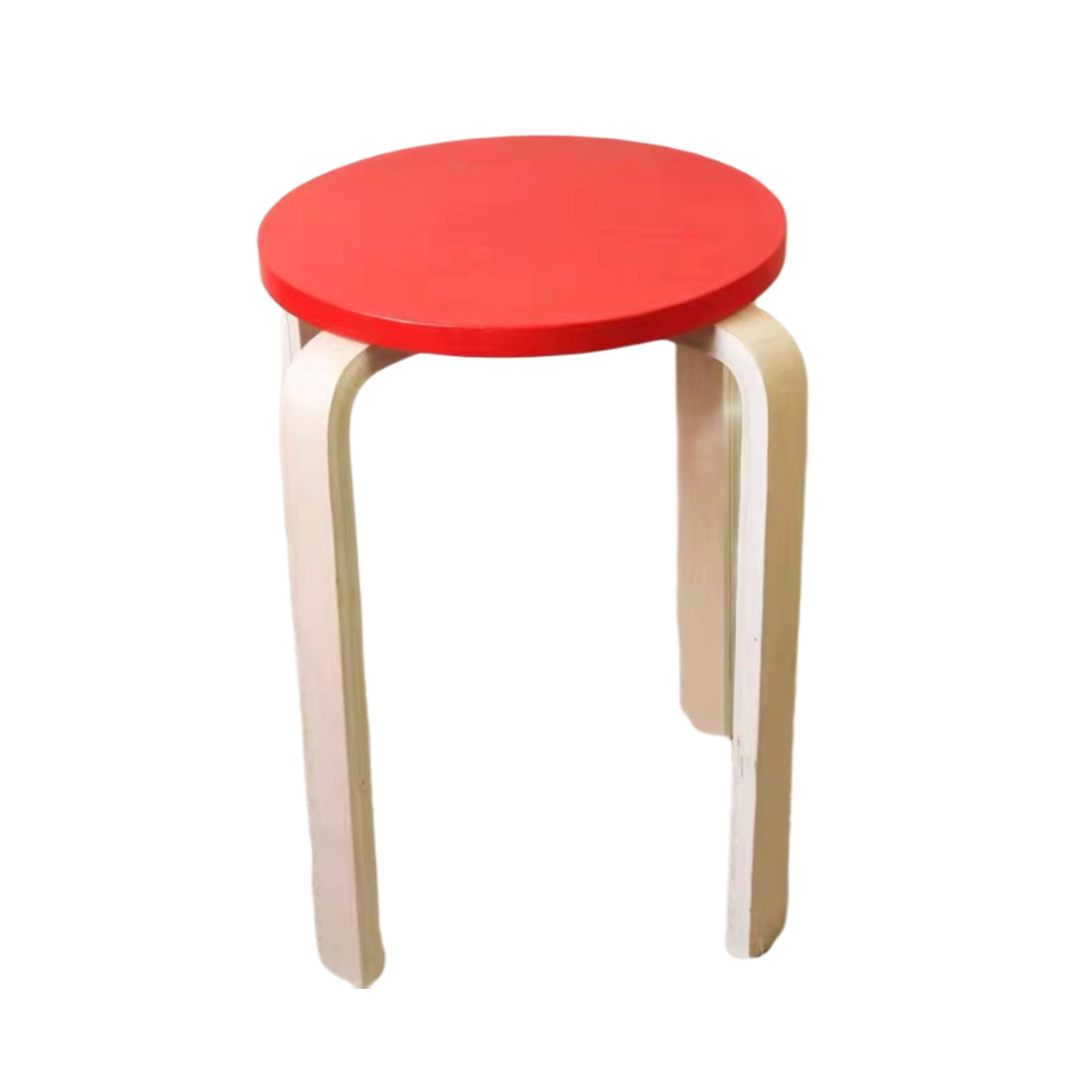 C53 Wood colorful stool