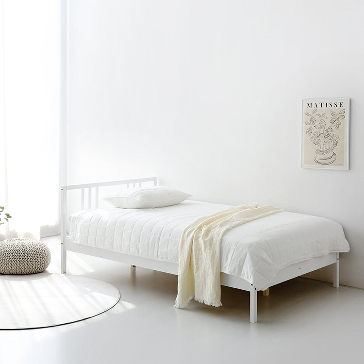 【Market B】FRUGA Wood modern bed -スーパーシングル-
