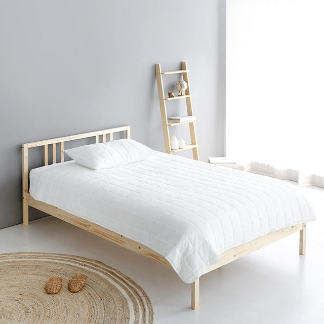 【Market B】FRUGA Wood modern bed -スーパーシングル-