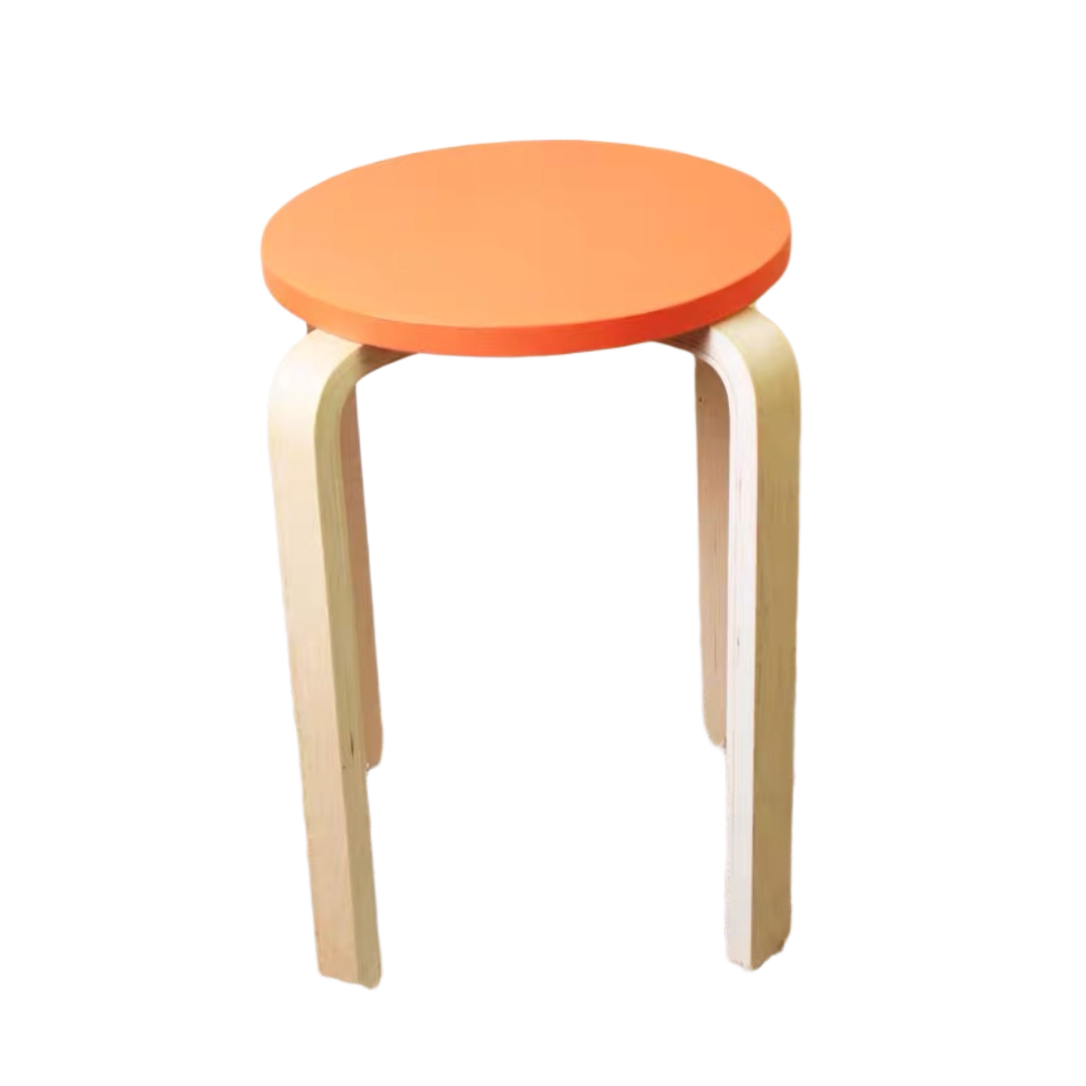 C53 Wood colorful stool