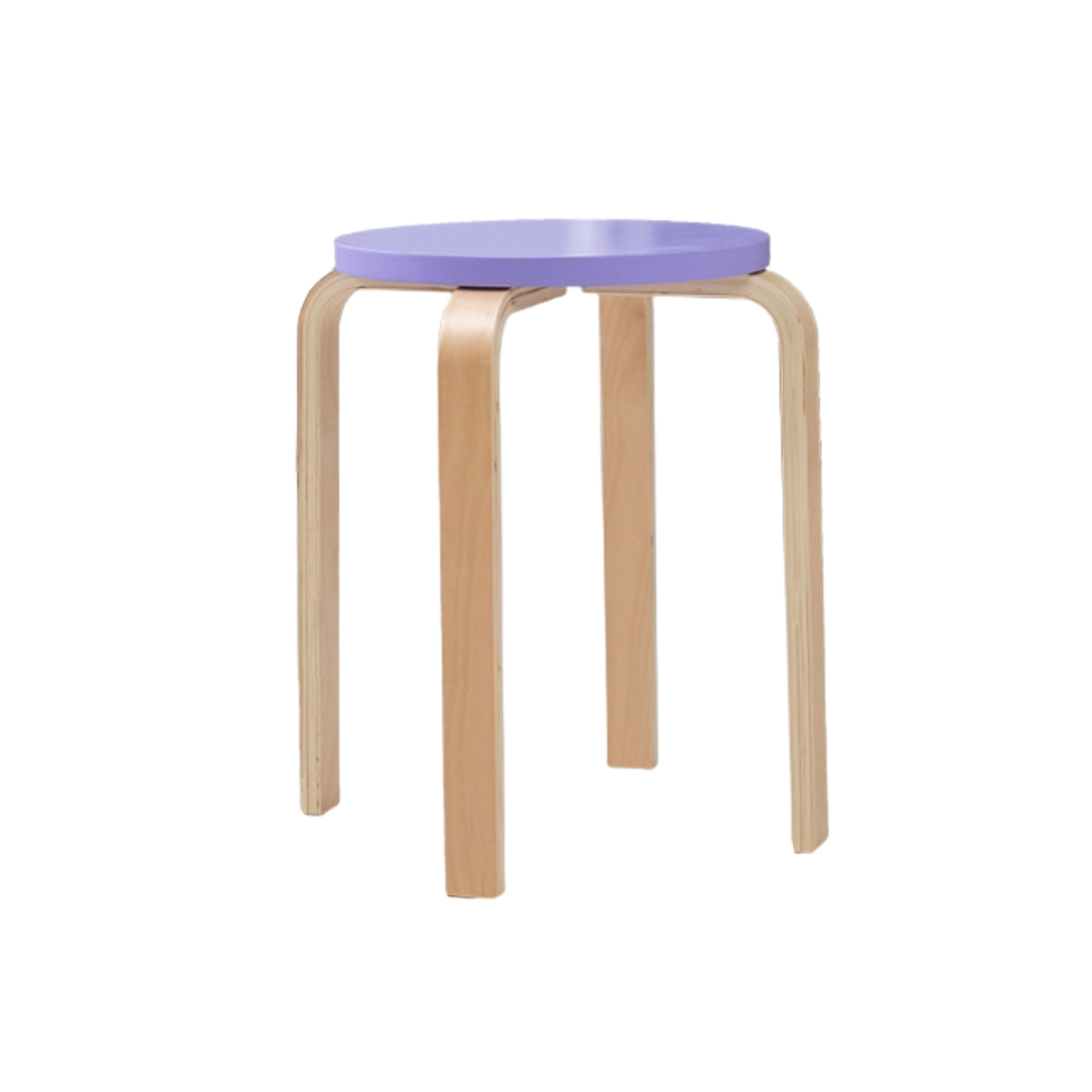 C53 Wood colorful stool