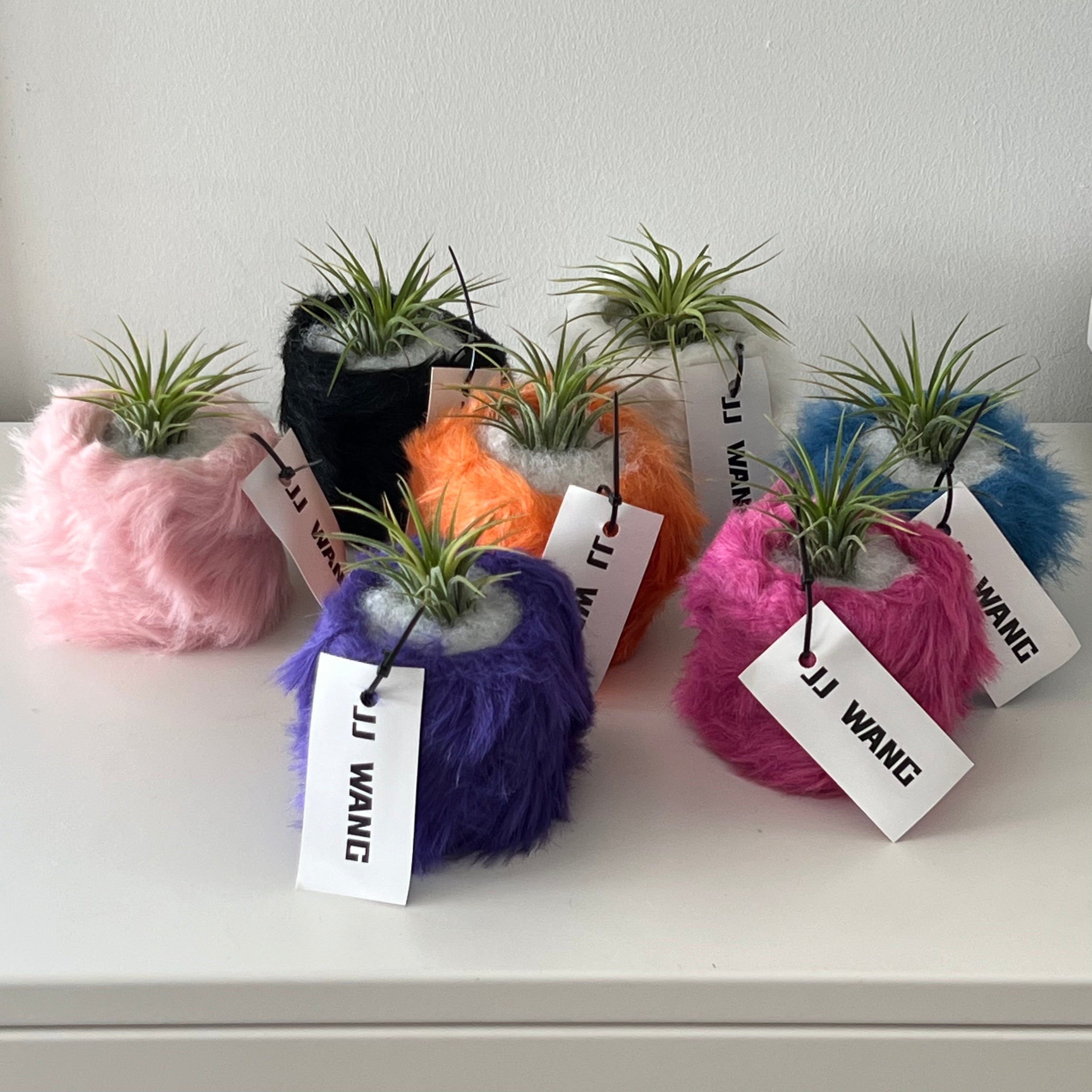Fur plant vase