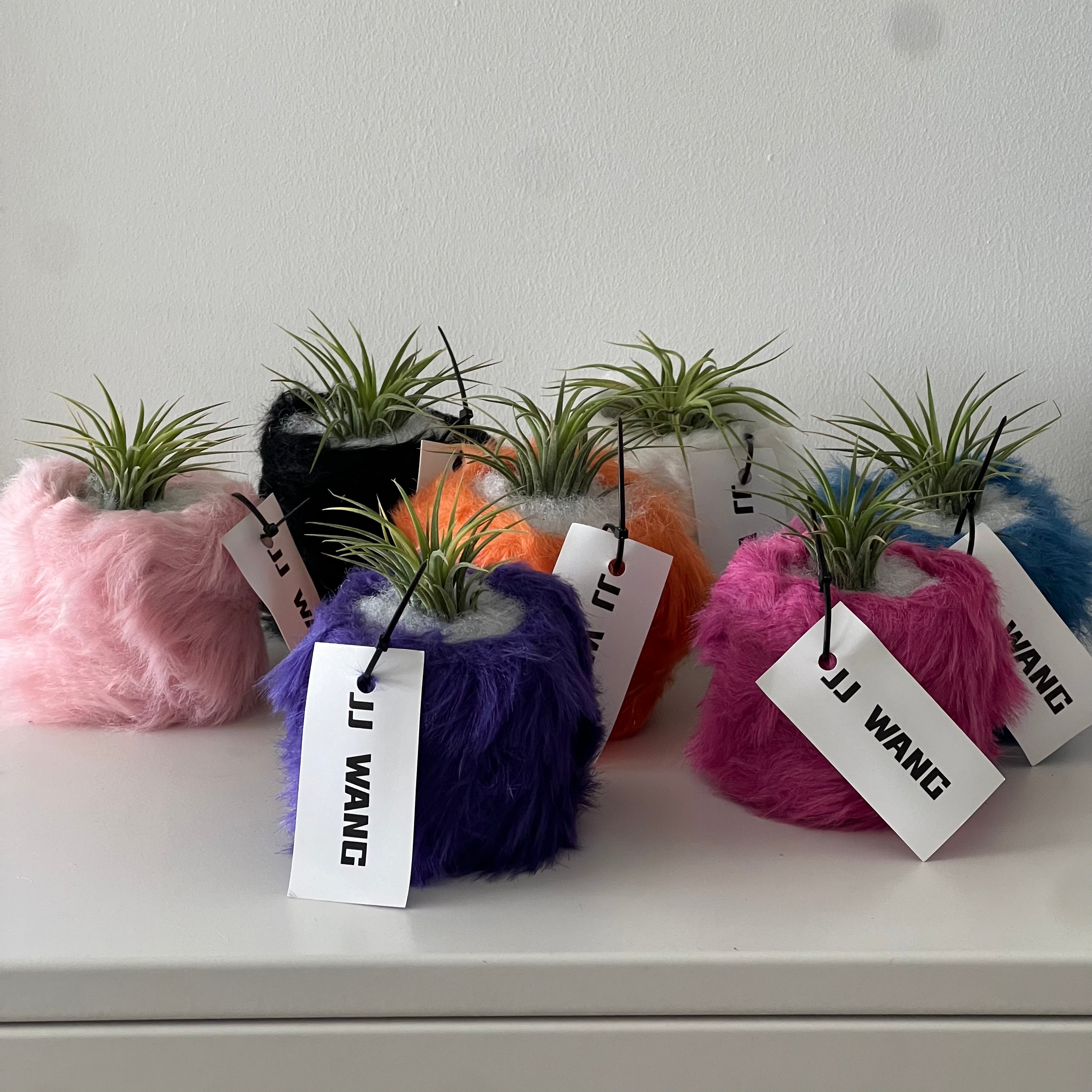 Fur plant vase
