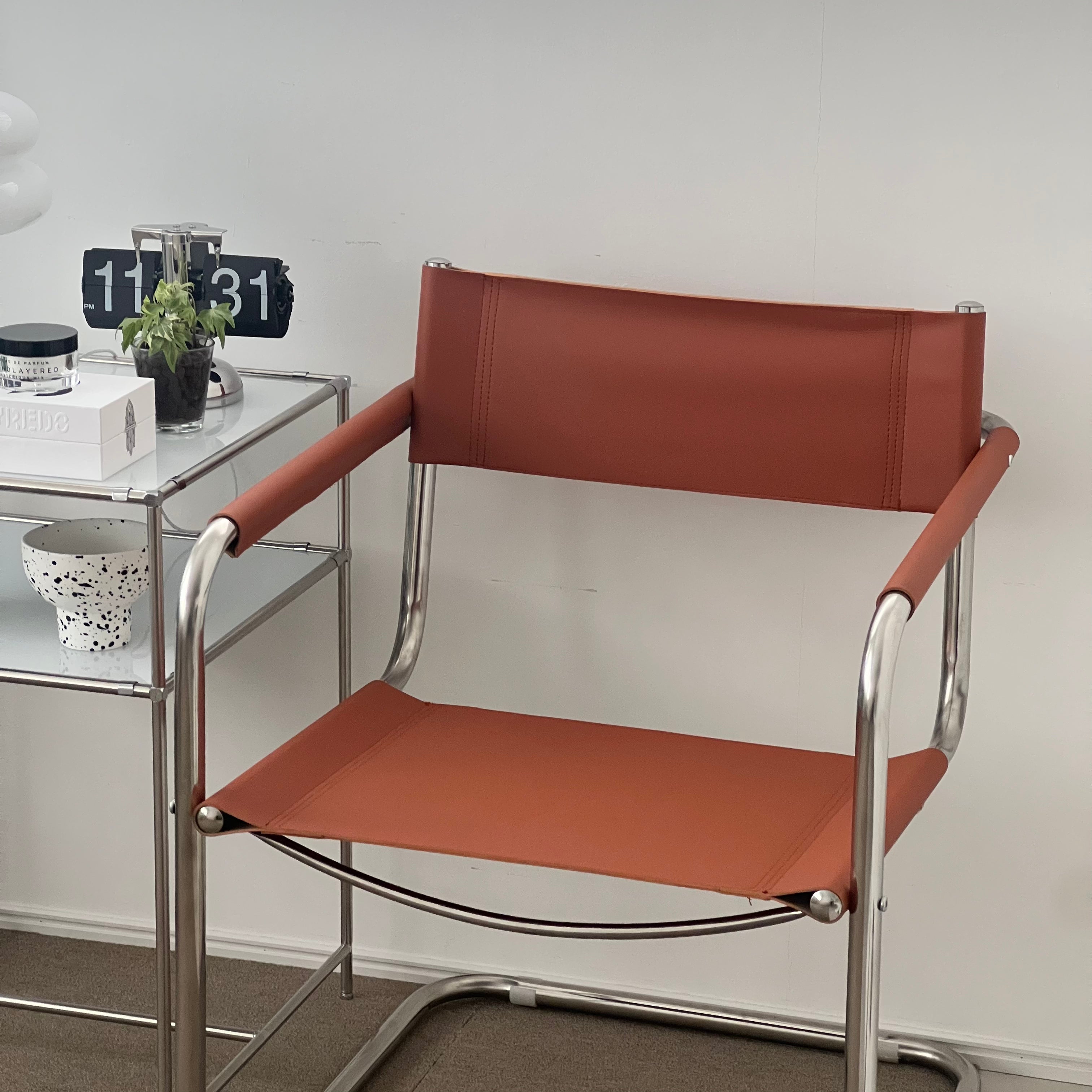 【即納】C4 Stainless Arm Chair