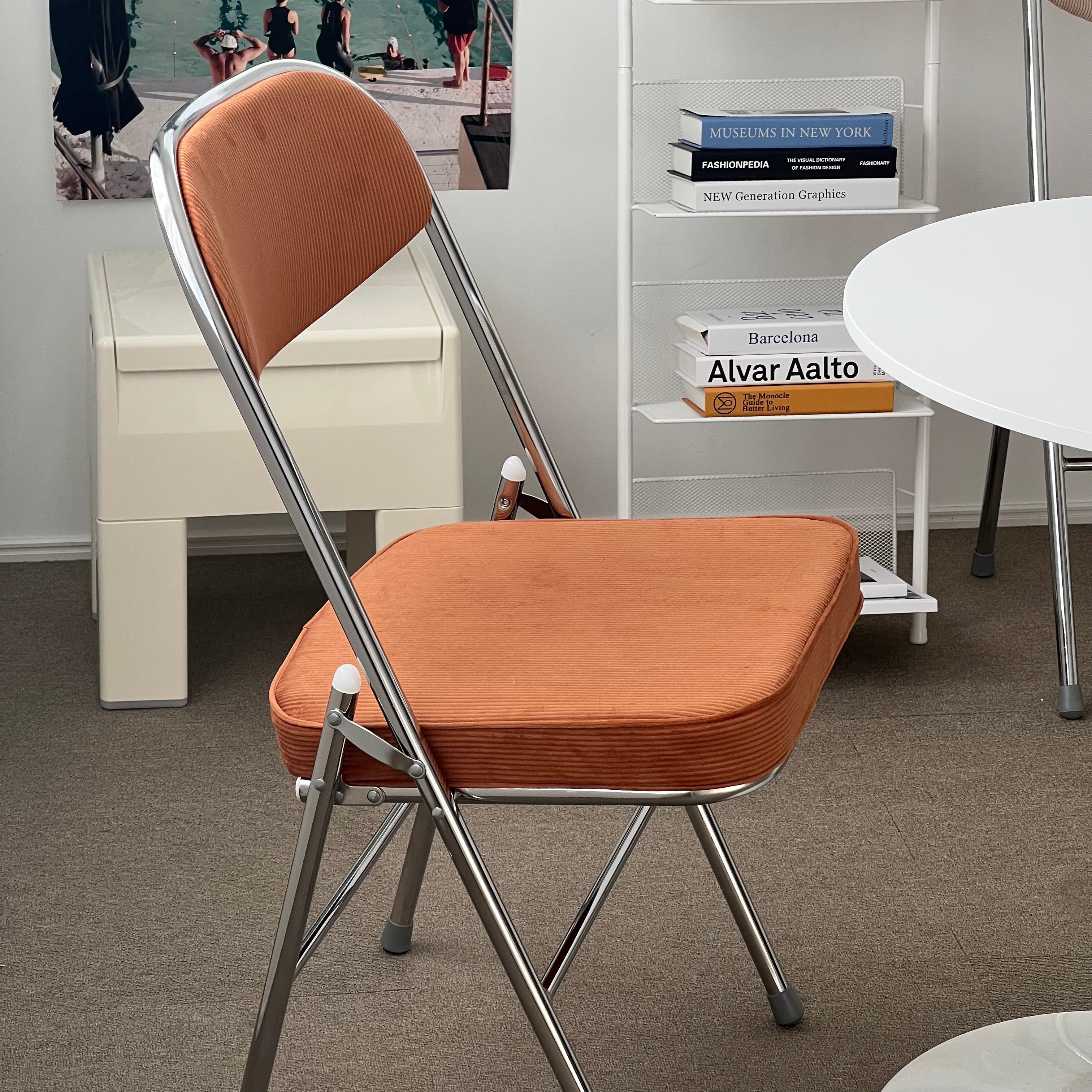 C24 コーデュロイ折り畳みルームチェア 10color