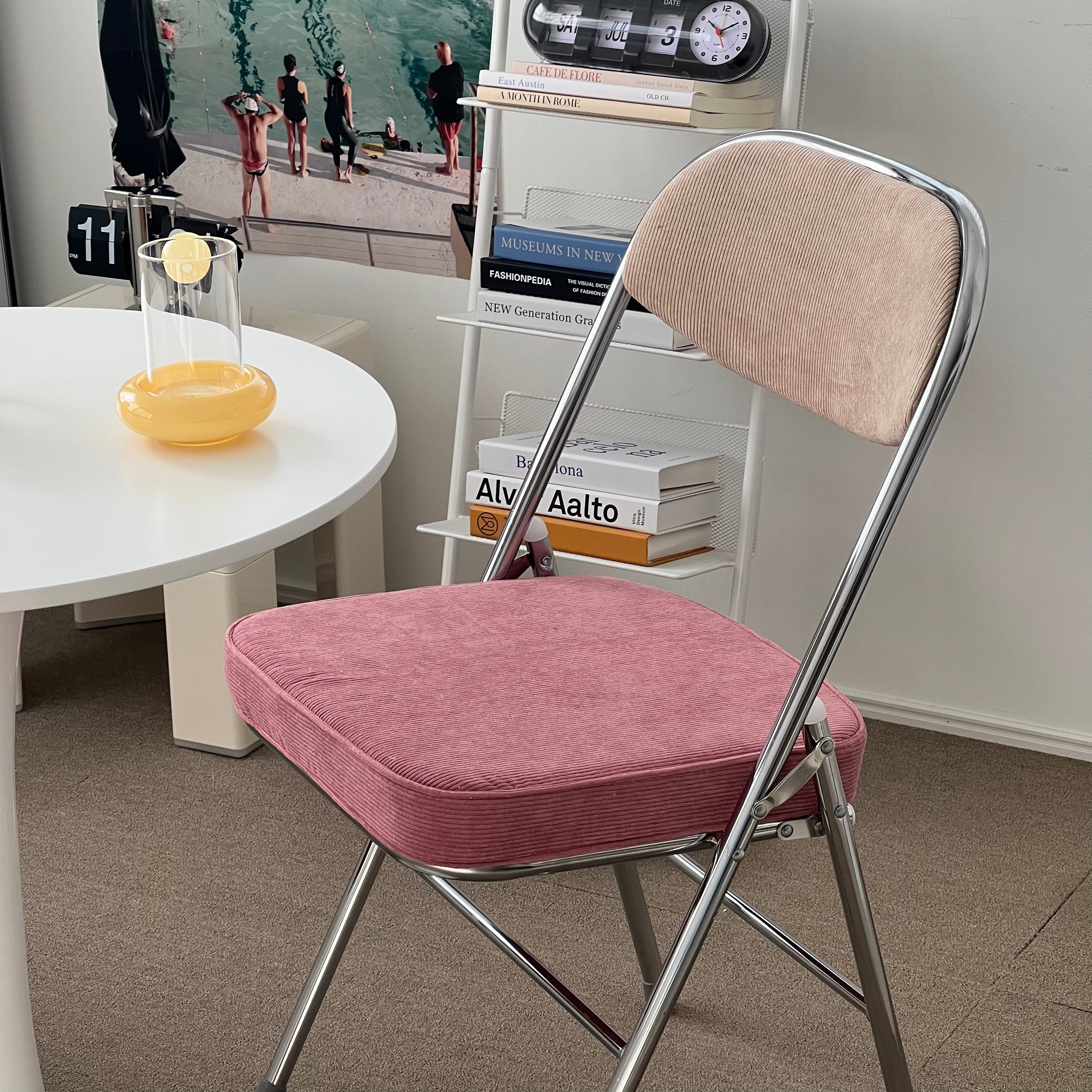 C24 コーデュロイ折り畳みルームチェア 10color