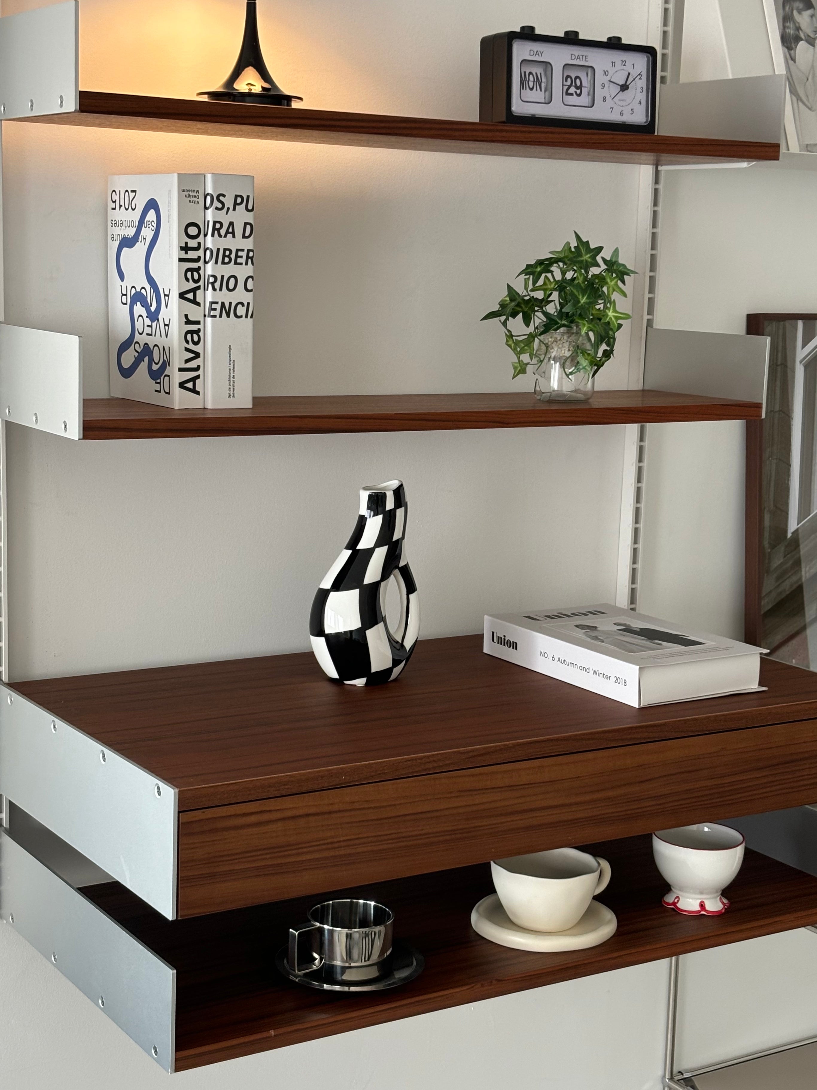 【STEEL WOOD】System shelf -ウォールタイプ-