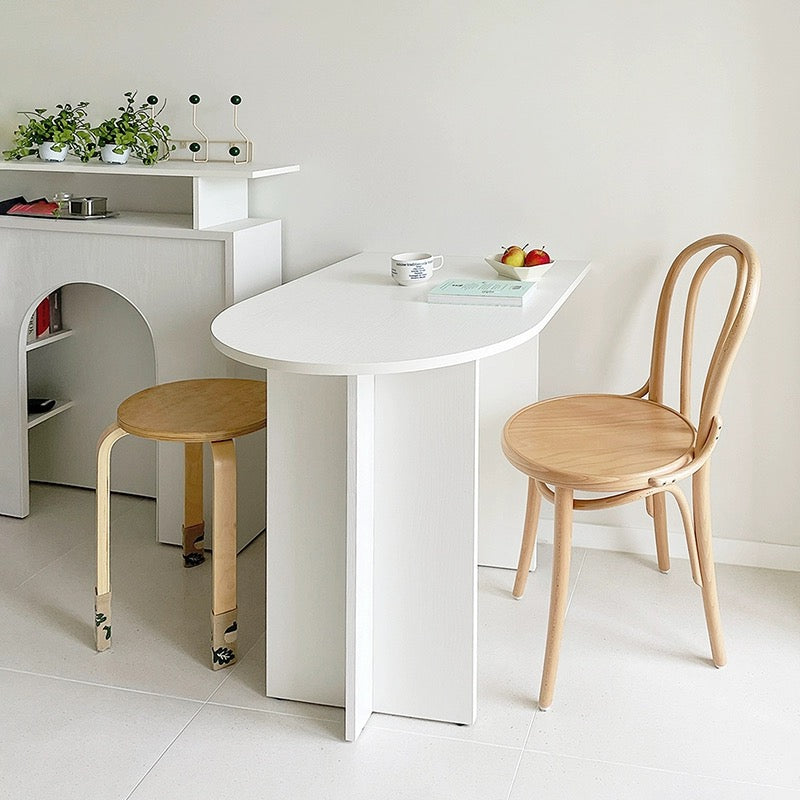 T32 Oval half desk