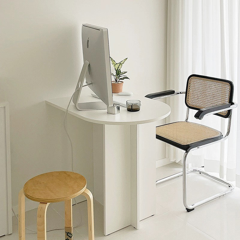 T32 Oval half desk