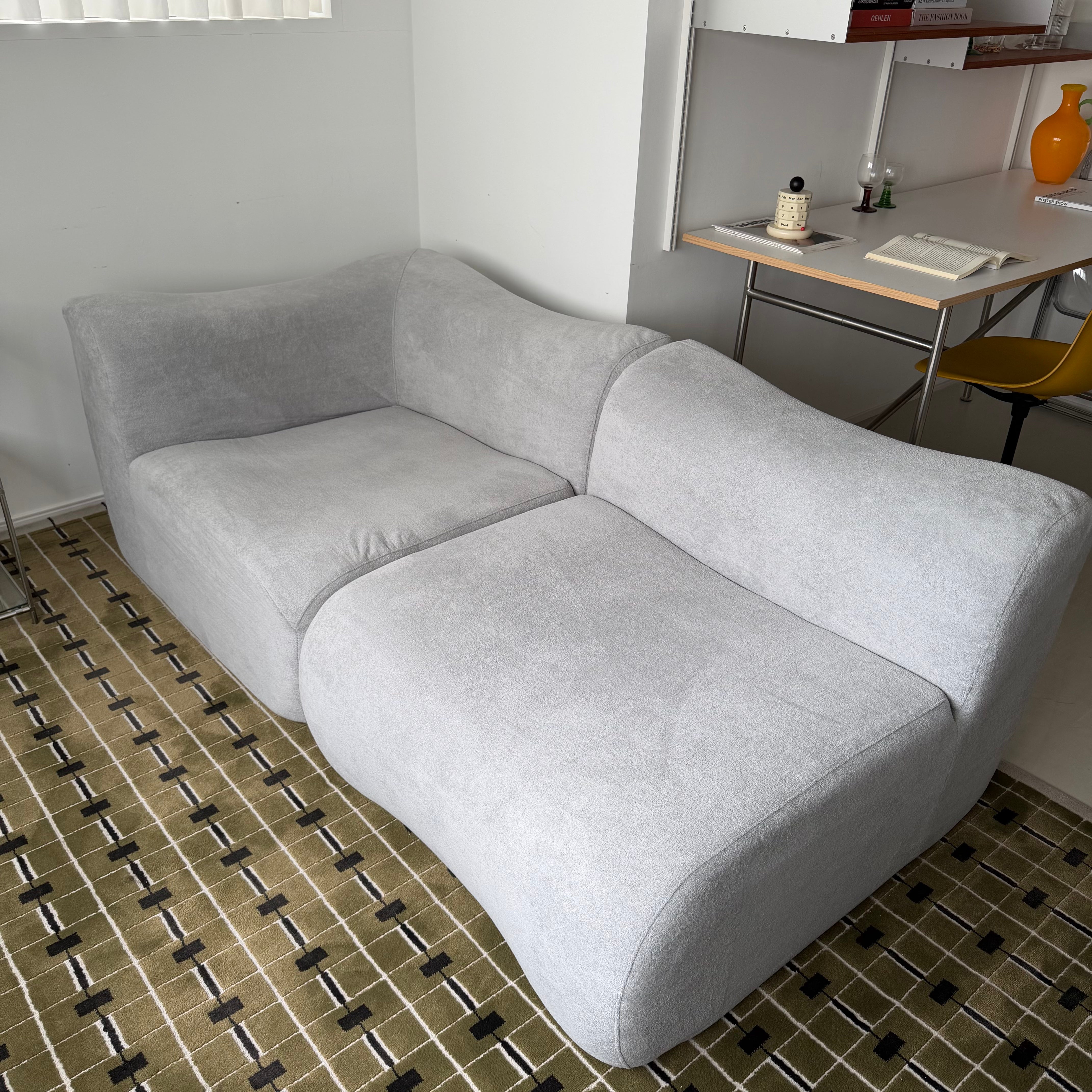 【展示品SALE】Smooth modular sofa set
