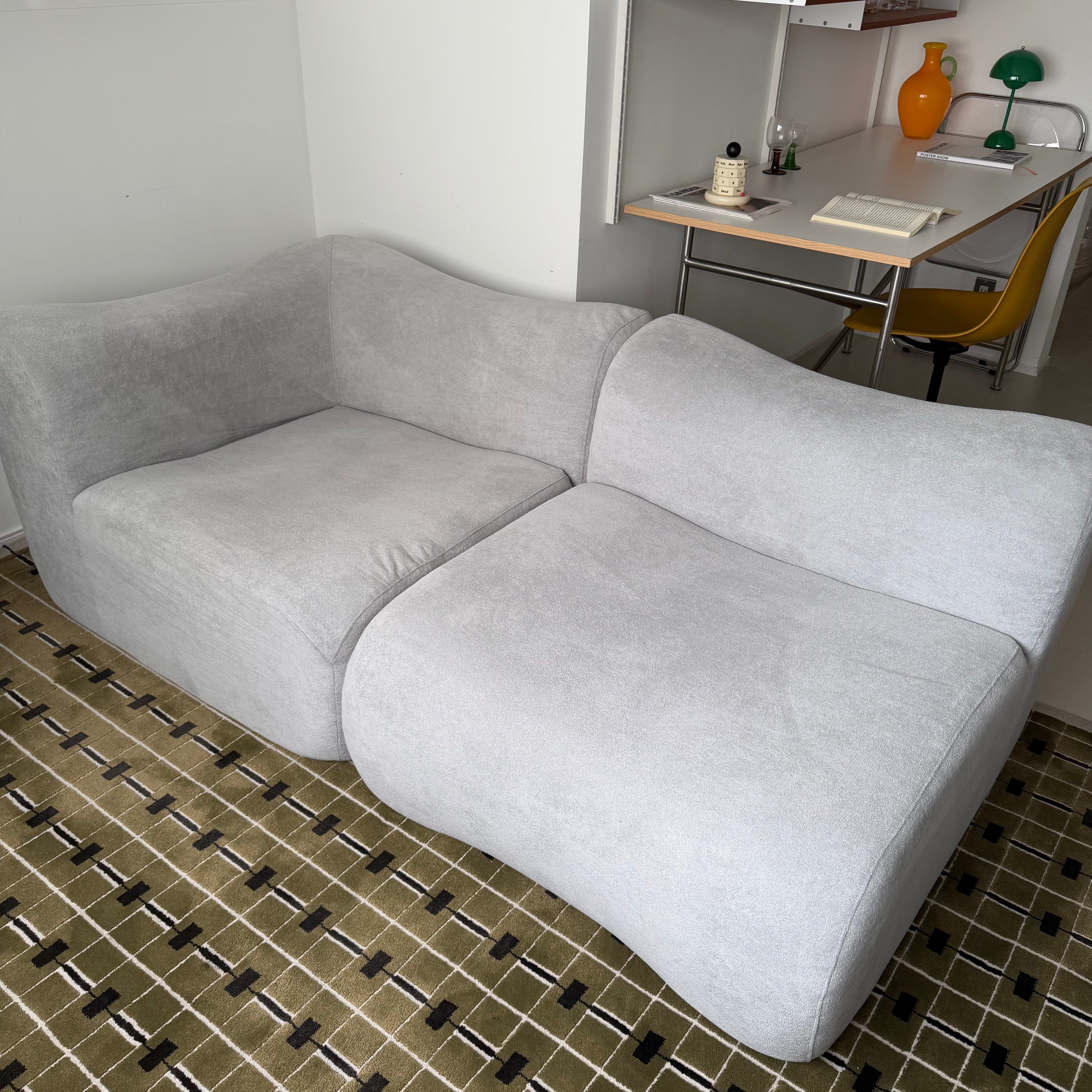 【展示品SALE】Smooth modular sofa set