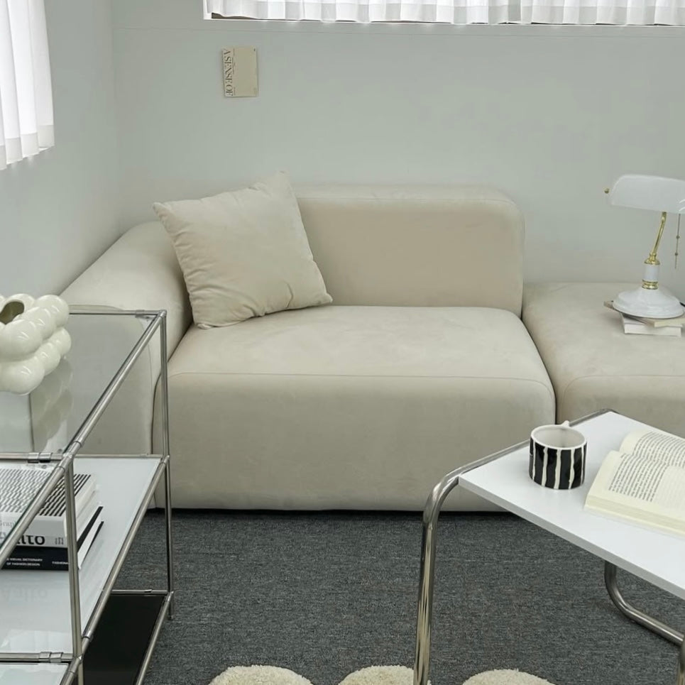 【展示品SALE】Pebble sofa -ivory-