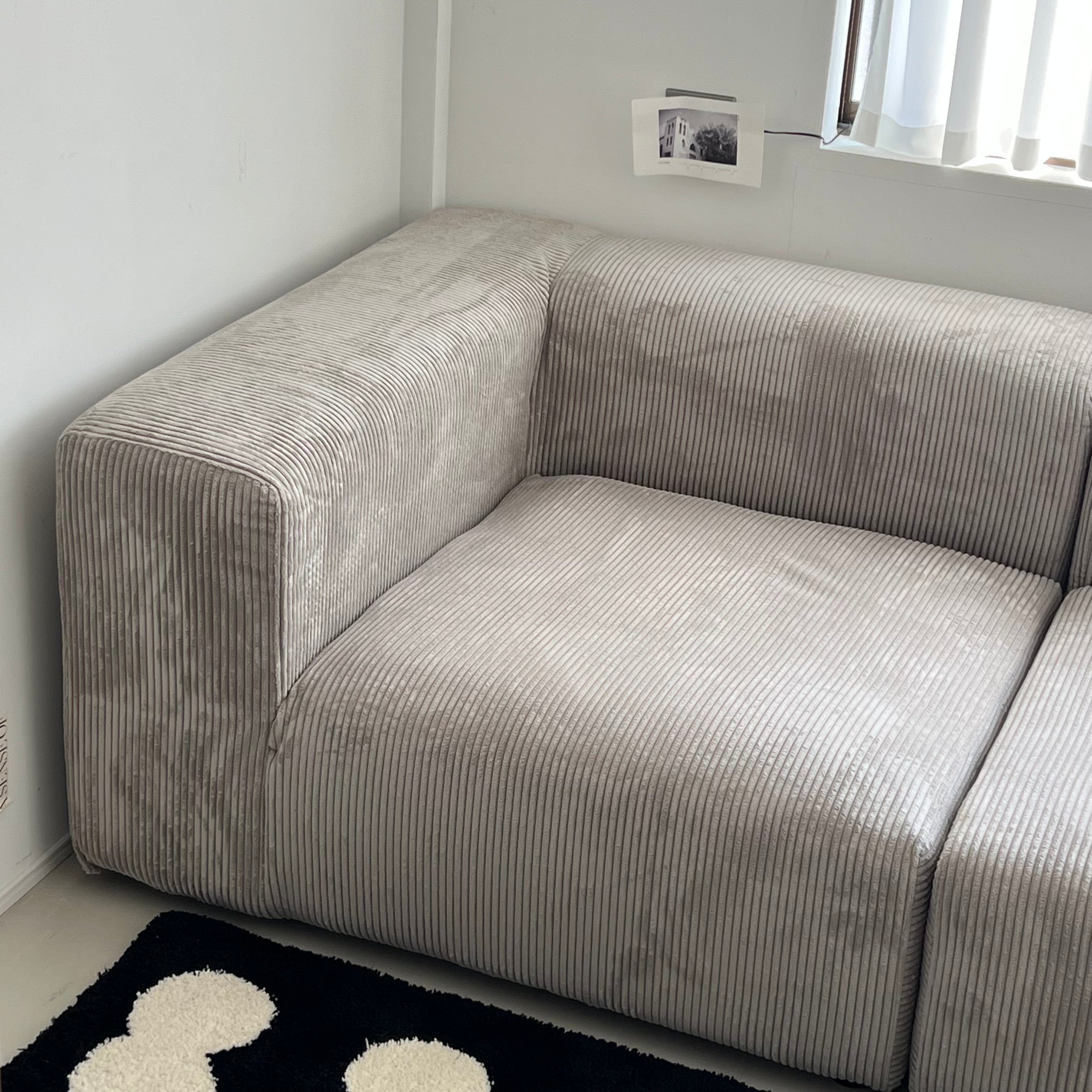【B-SALE】Corduroy Modular Sofa