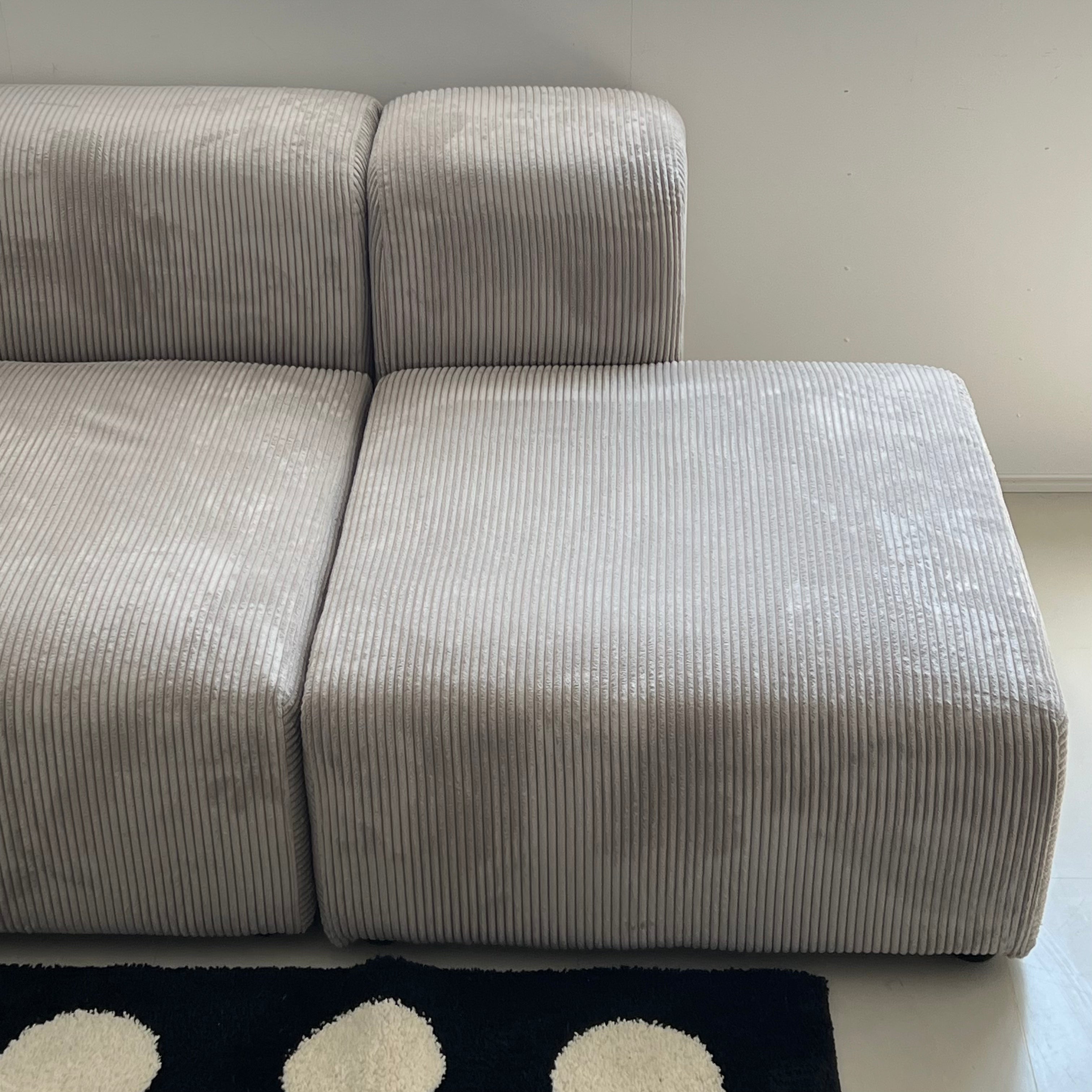 【B-SALE】Corduroy Modular Sofa