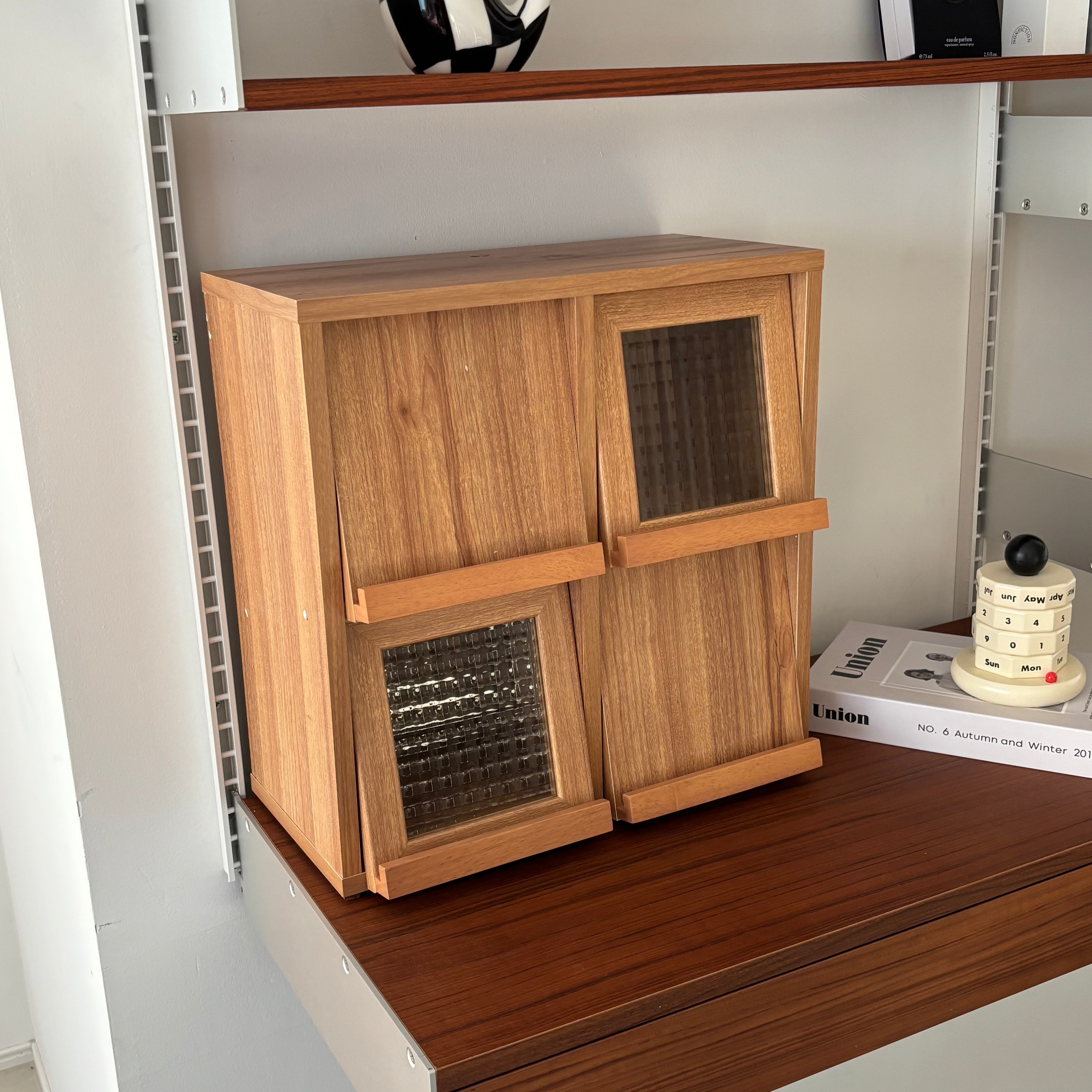【B-SALE】【Market B】FILMON Square wood cabinet -mini-
