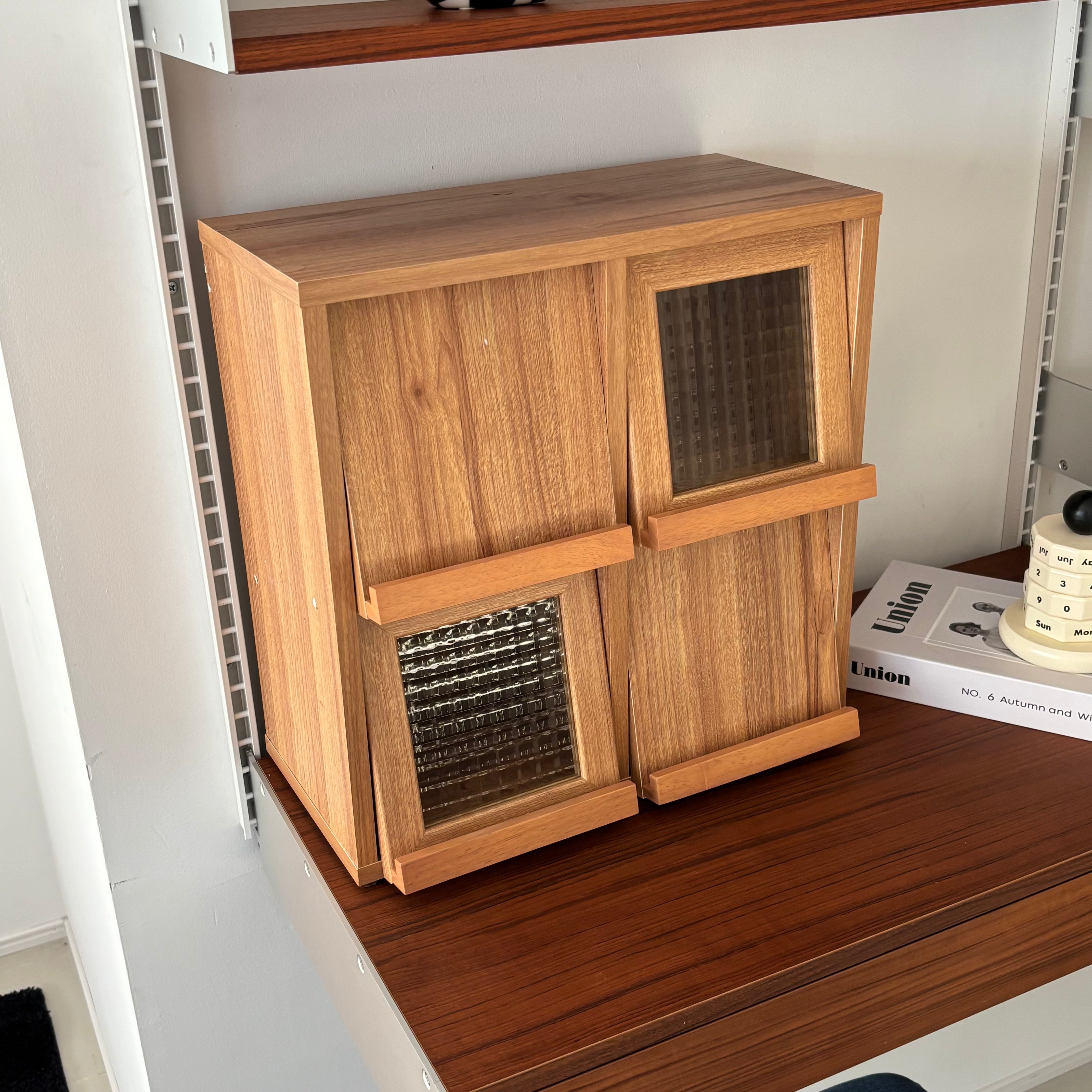 【B-SALE】【Market B】FILMON Square wood cabinet -mini-