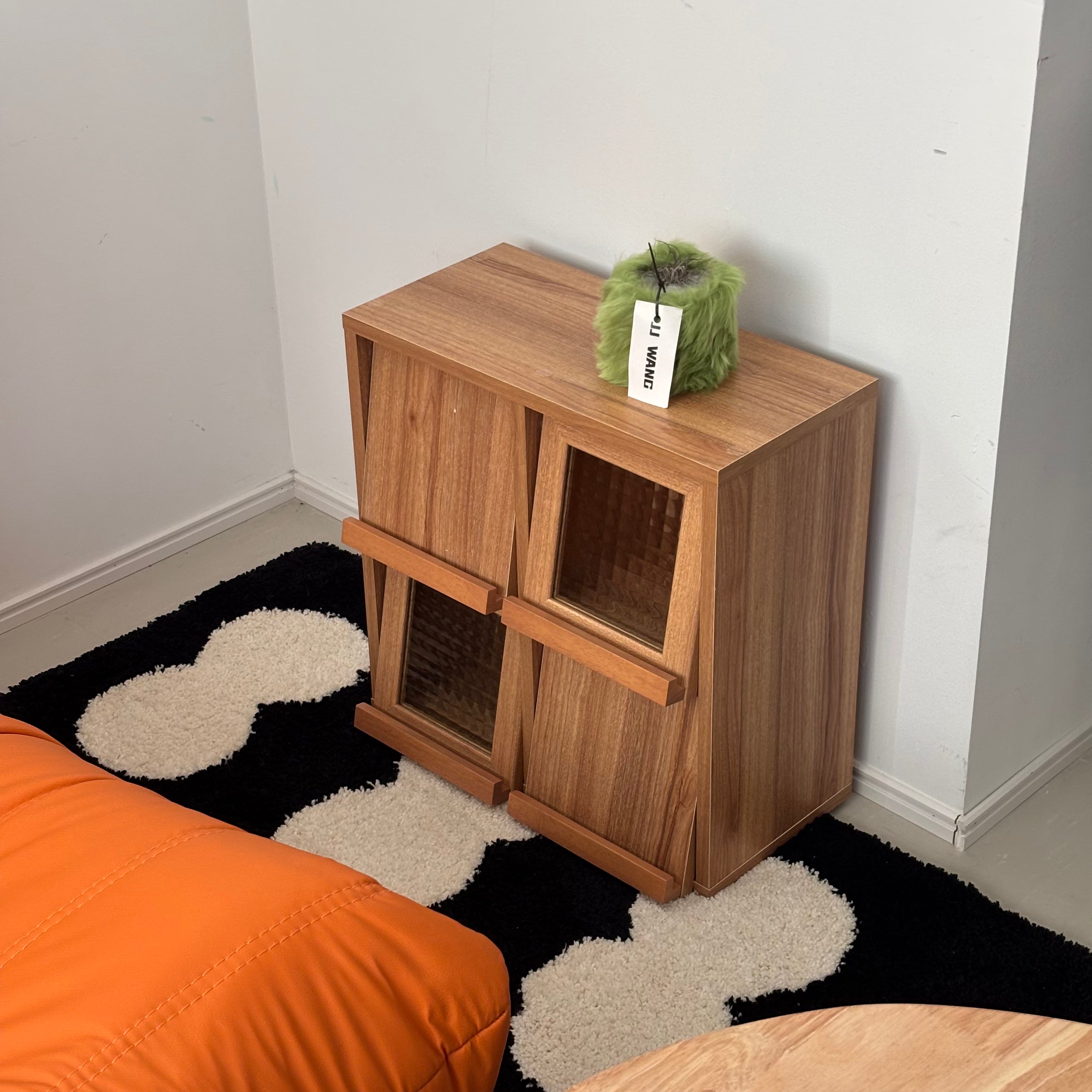 【B-SALE】【Market B】FILMON Square wood cabinet -mini-