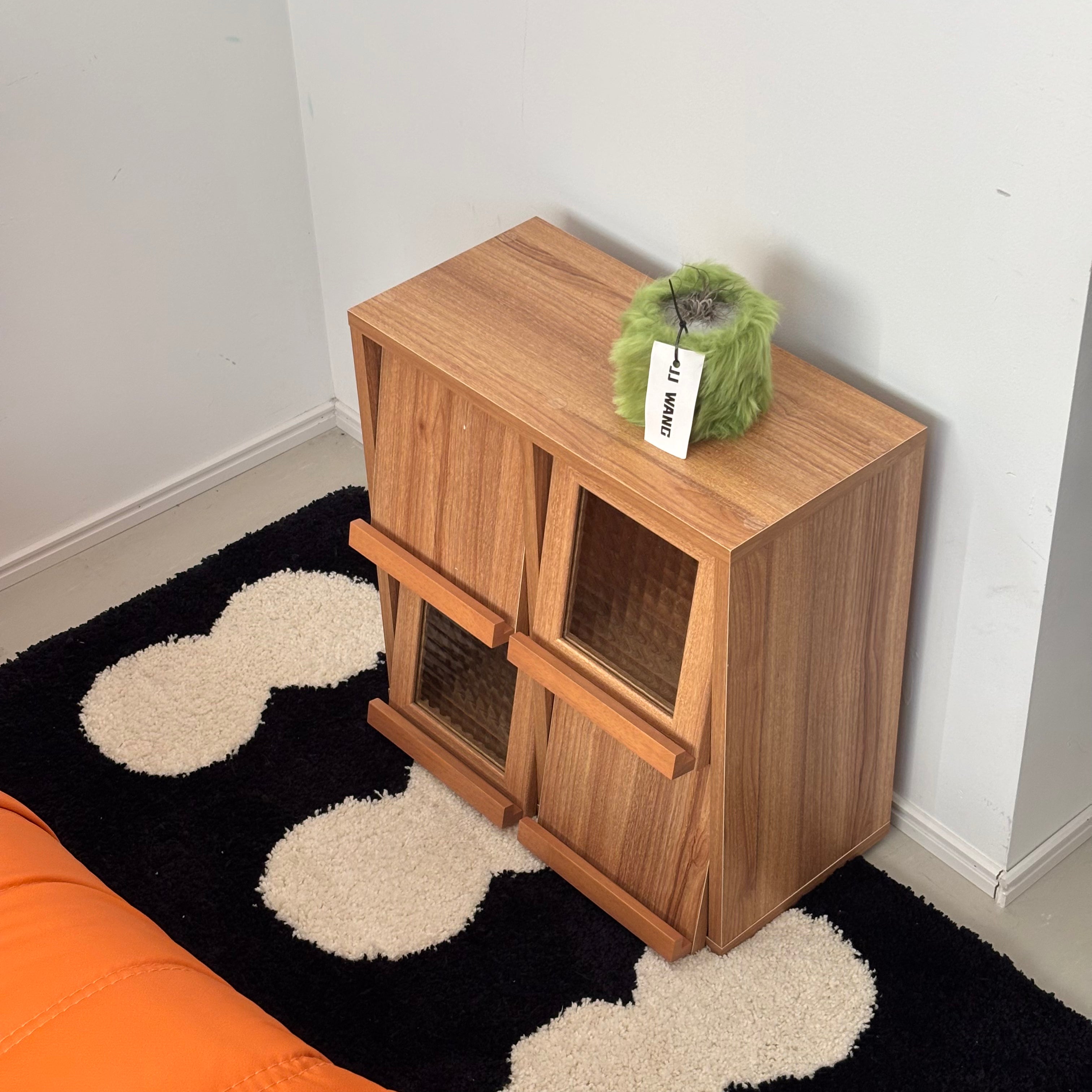 【B-SALE】【Market B】FILMON Square wood cabinet -mini-