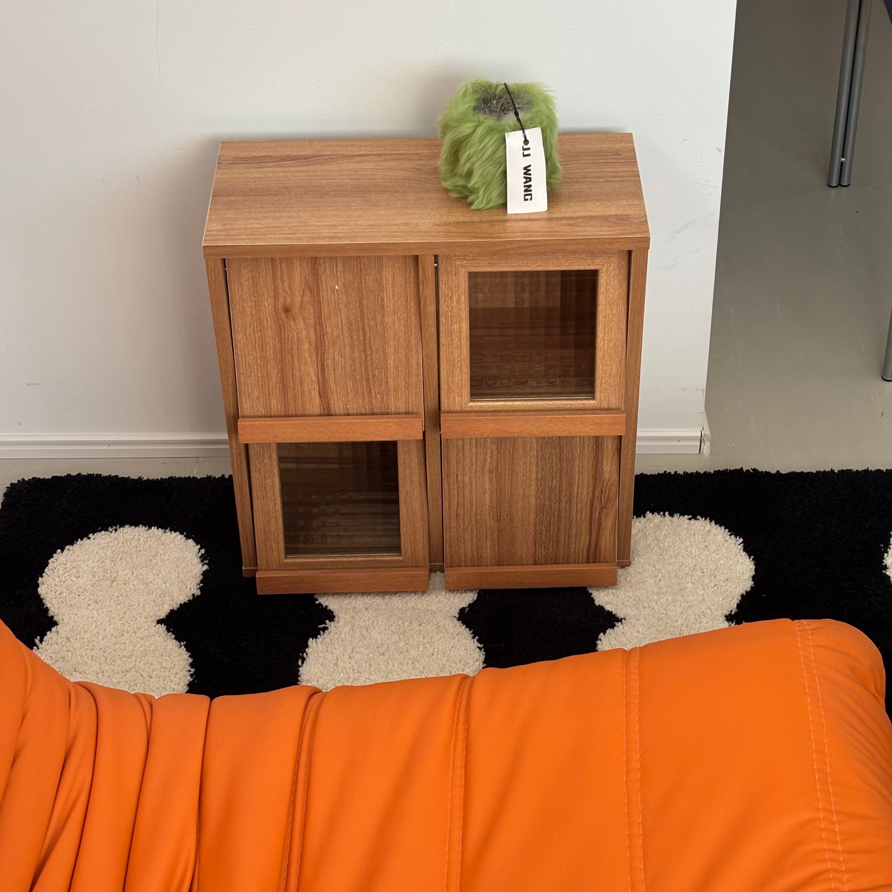 【B-SALE】【Market B】FILMON Square wood cabinet -mini-