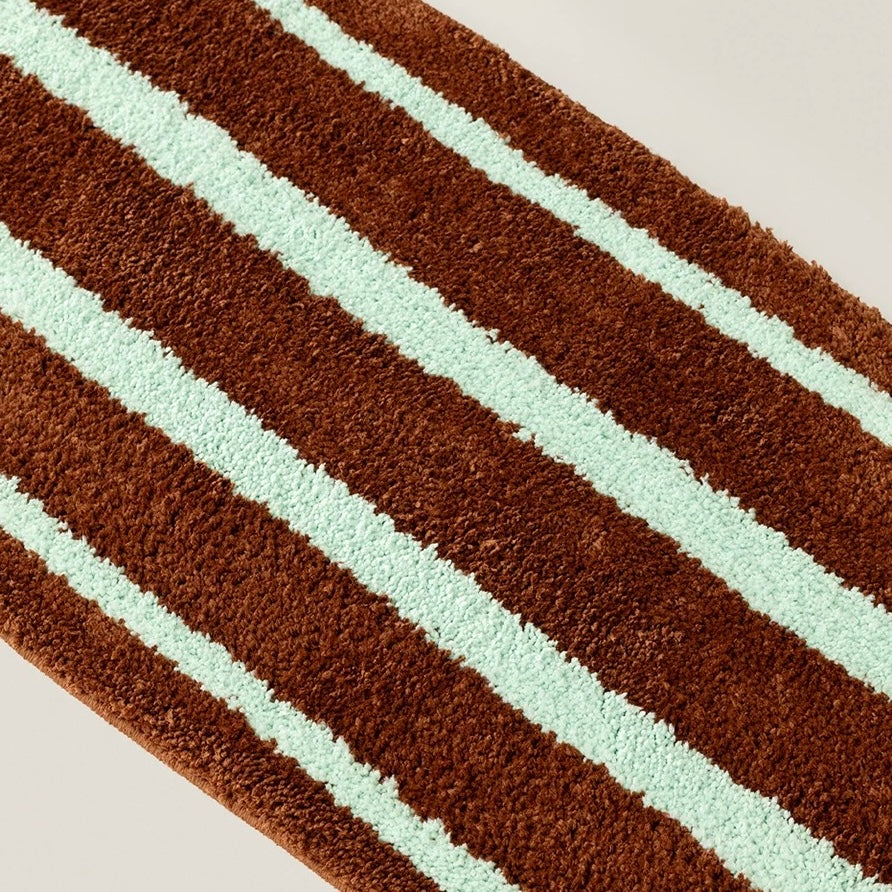 Mint trail rug