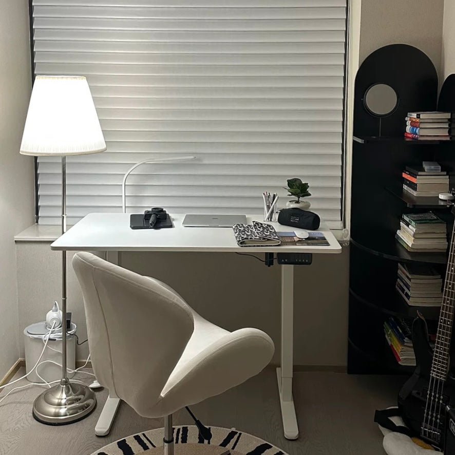 【即納】C47 White round chair