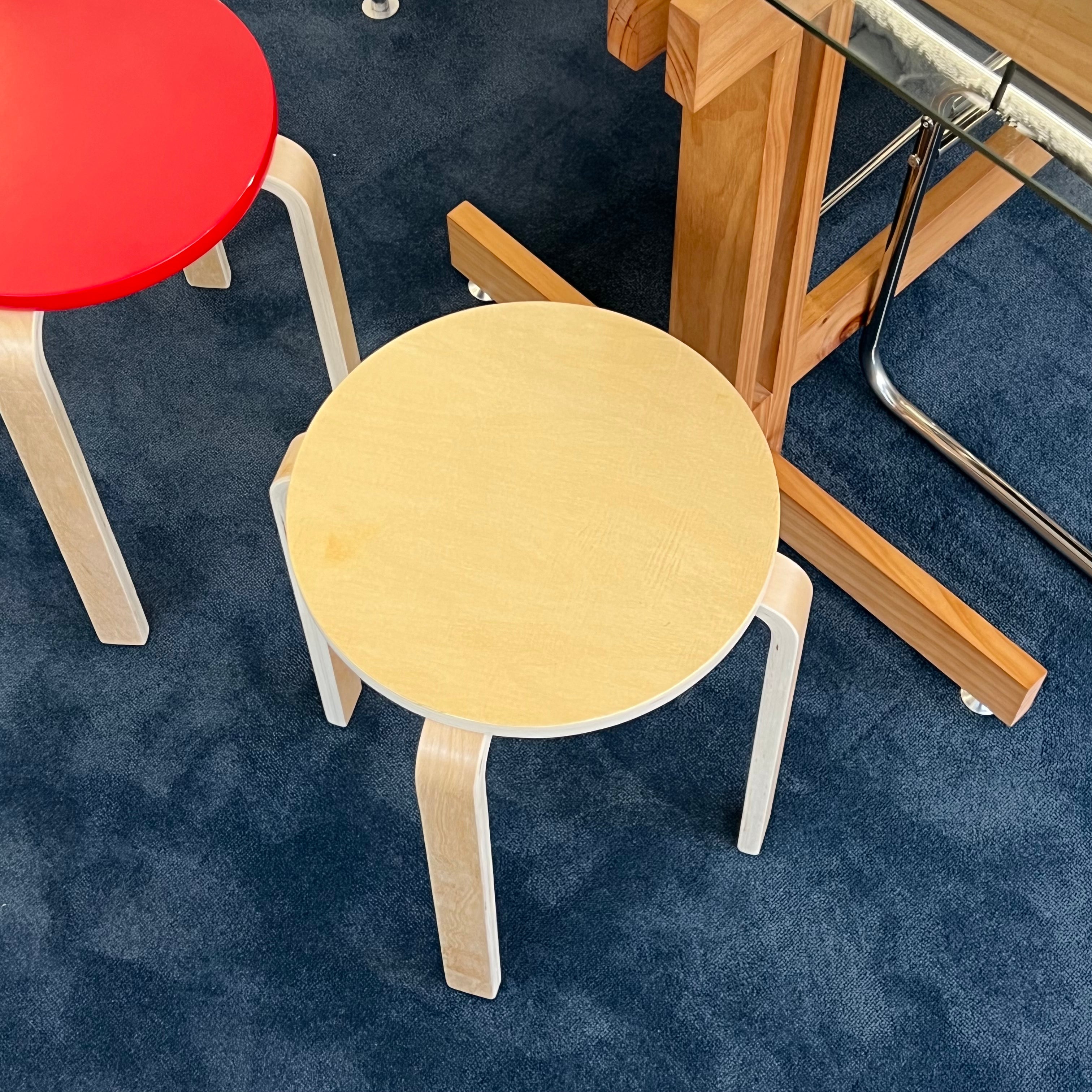 C53 Wood colorful stool