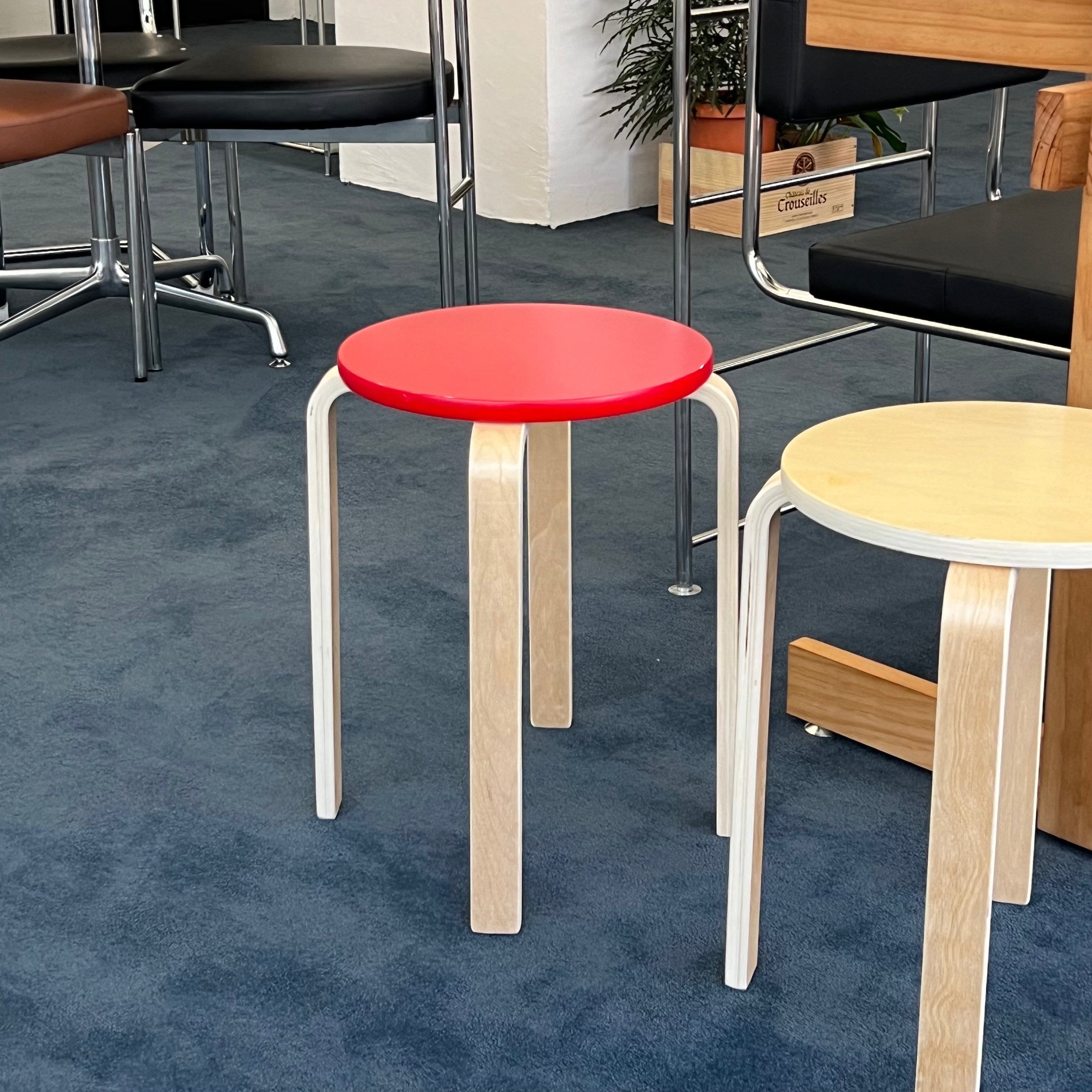 C53 Wood colorful stool