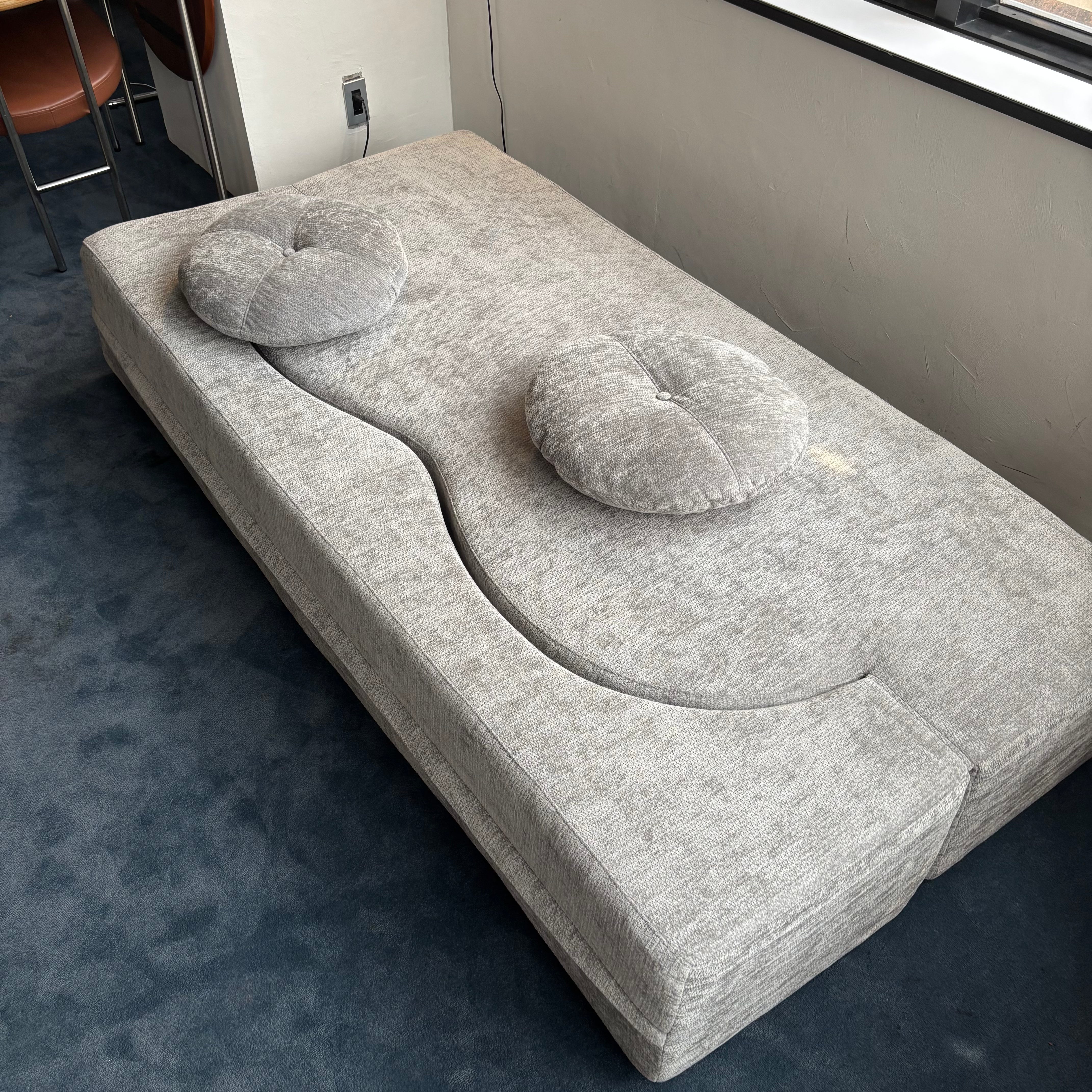Wavy bed sofa