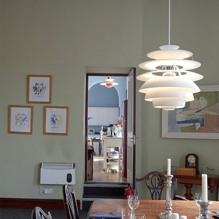 Triple layered celing light