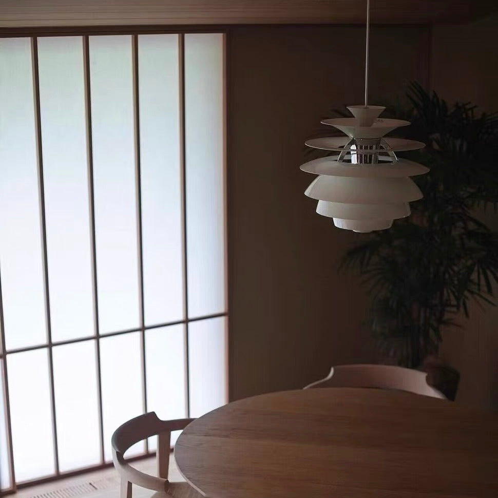 Triple layered celing light