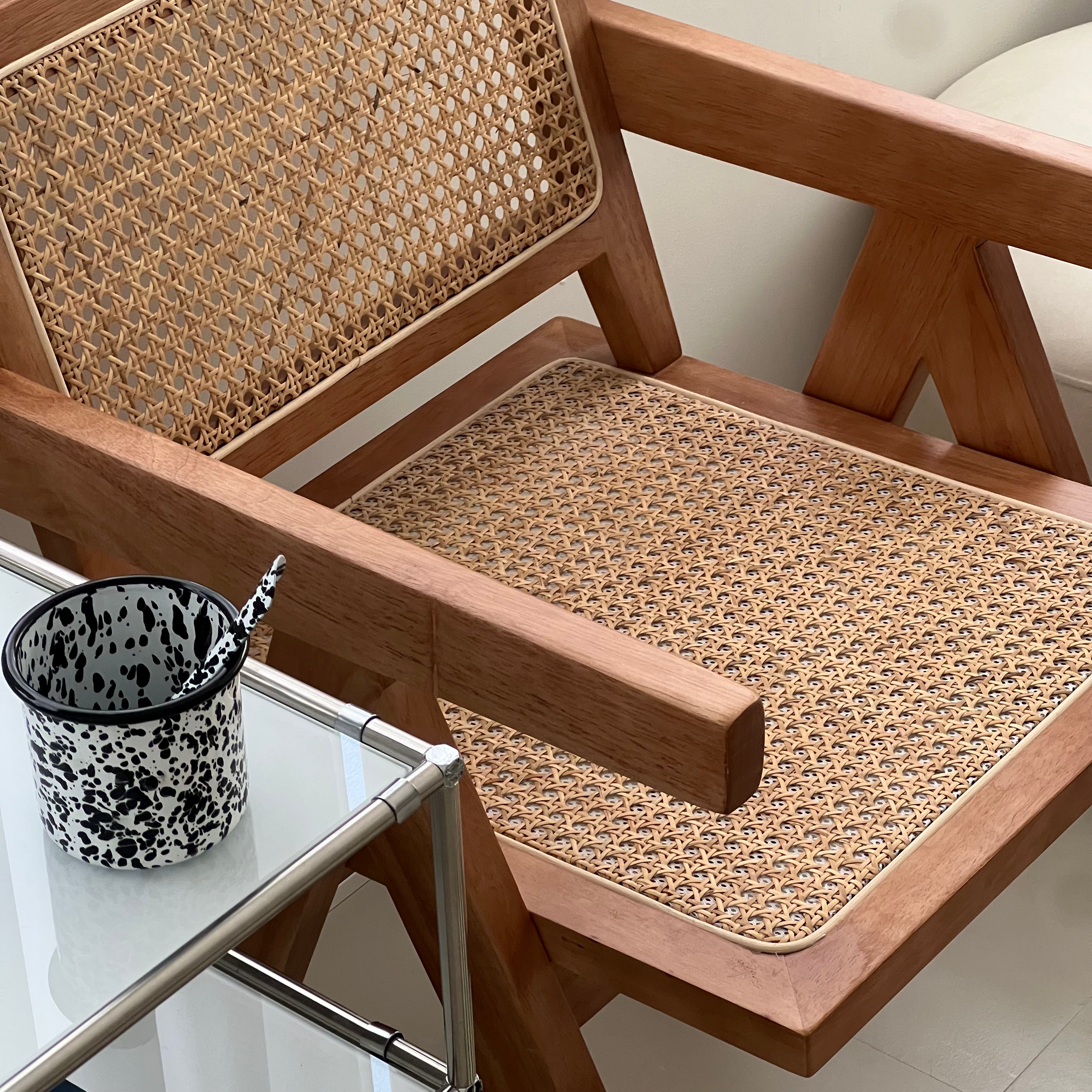 C36 Rattan Wood Chair