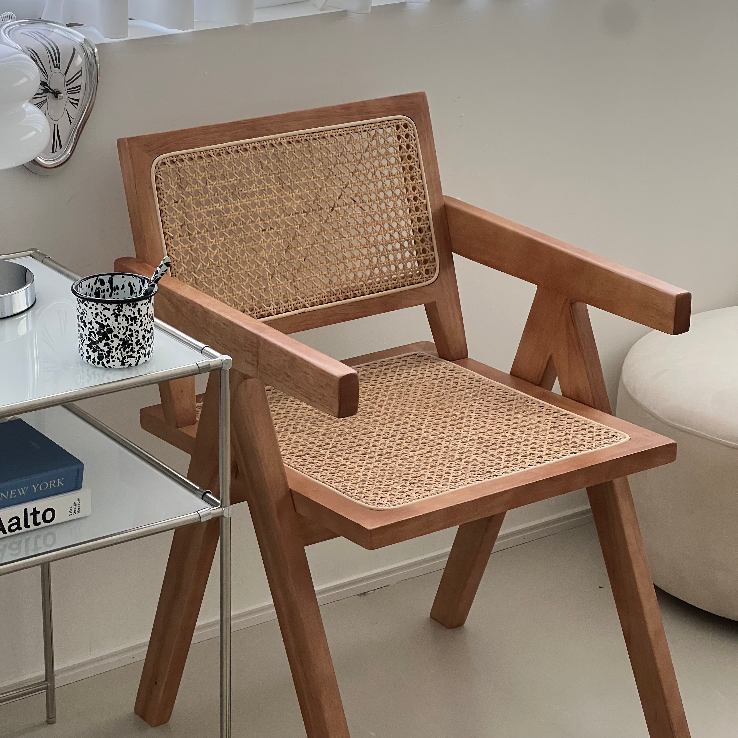 C36 Rattan Wood Chair