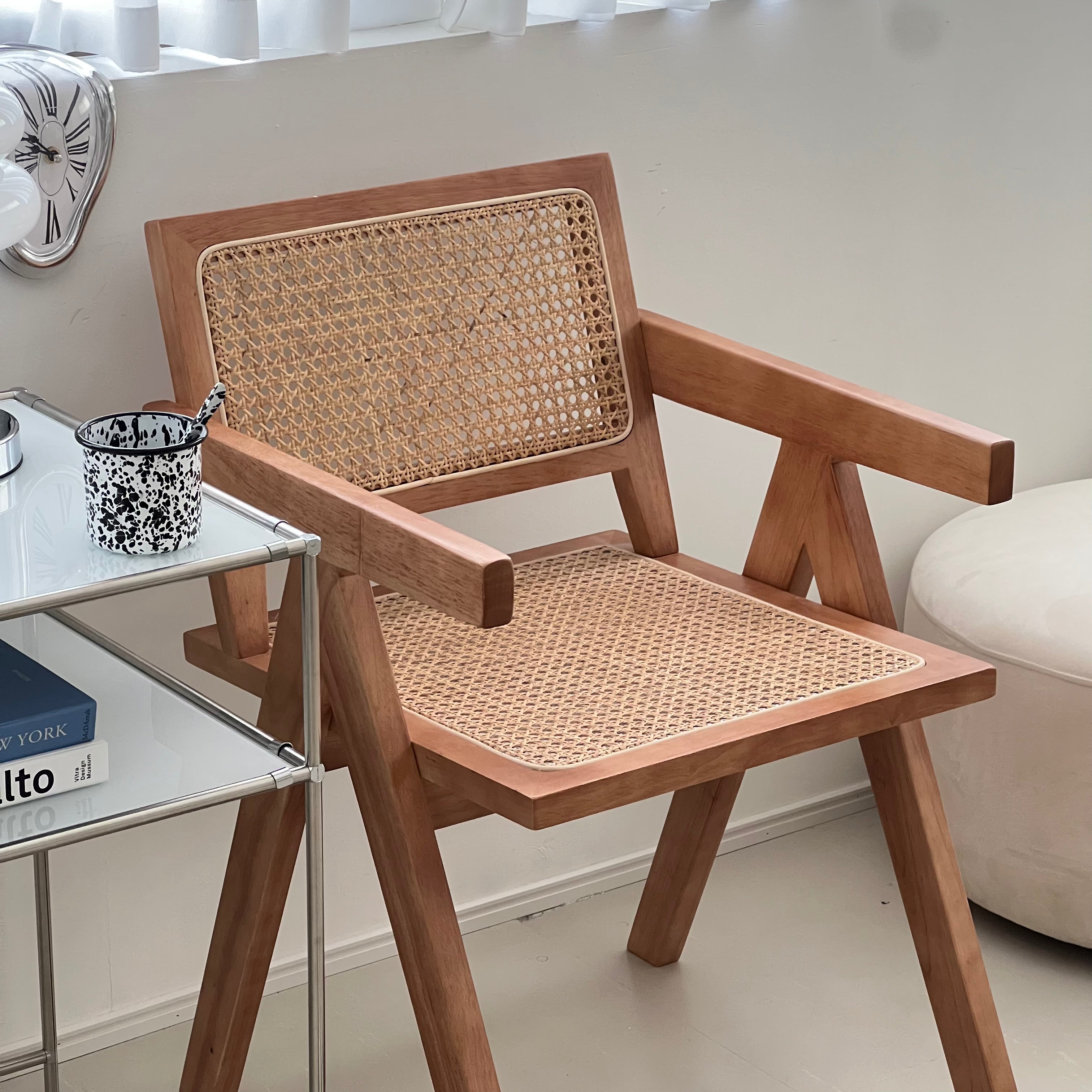 C36 Rattan Wood Chair