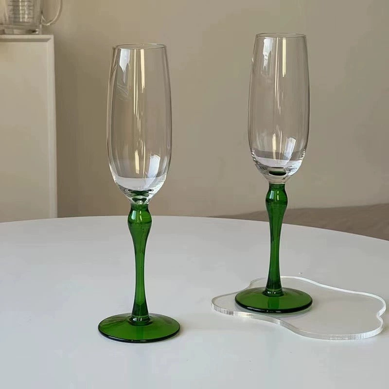 Leg color glass
