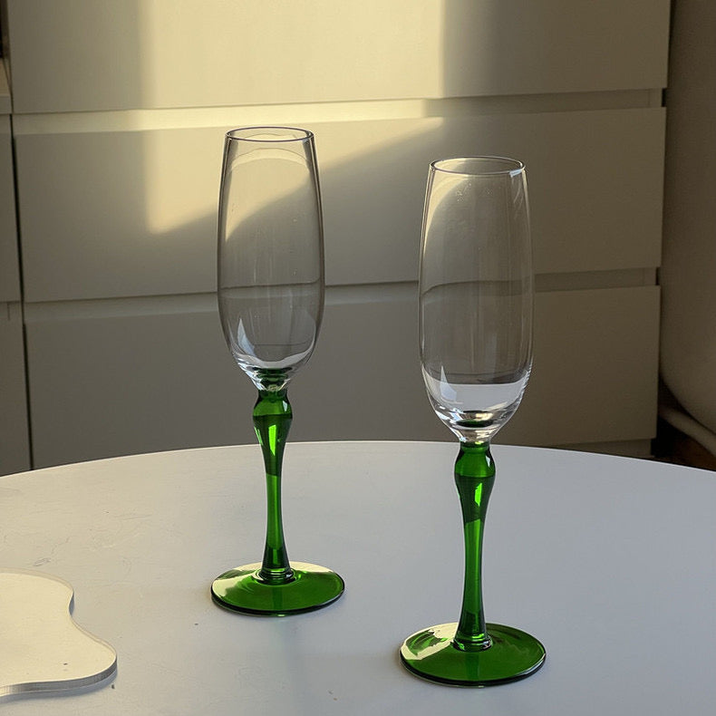 Leg color glass