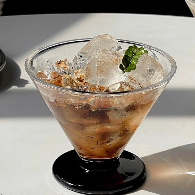Triangle ice glass